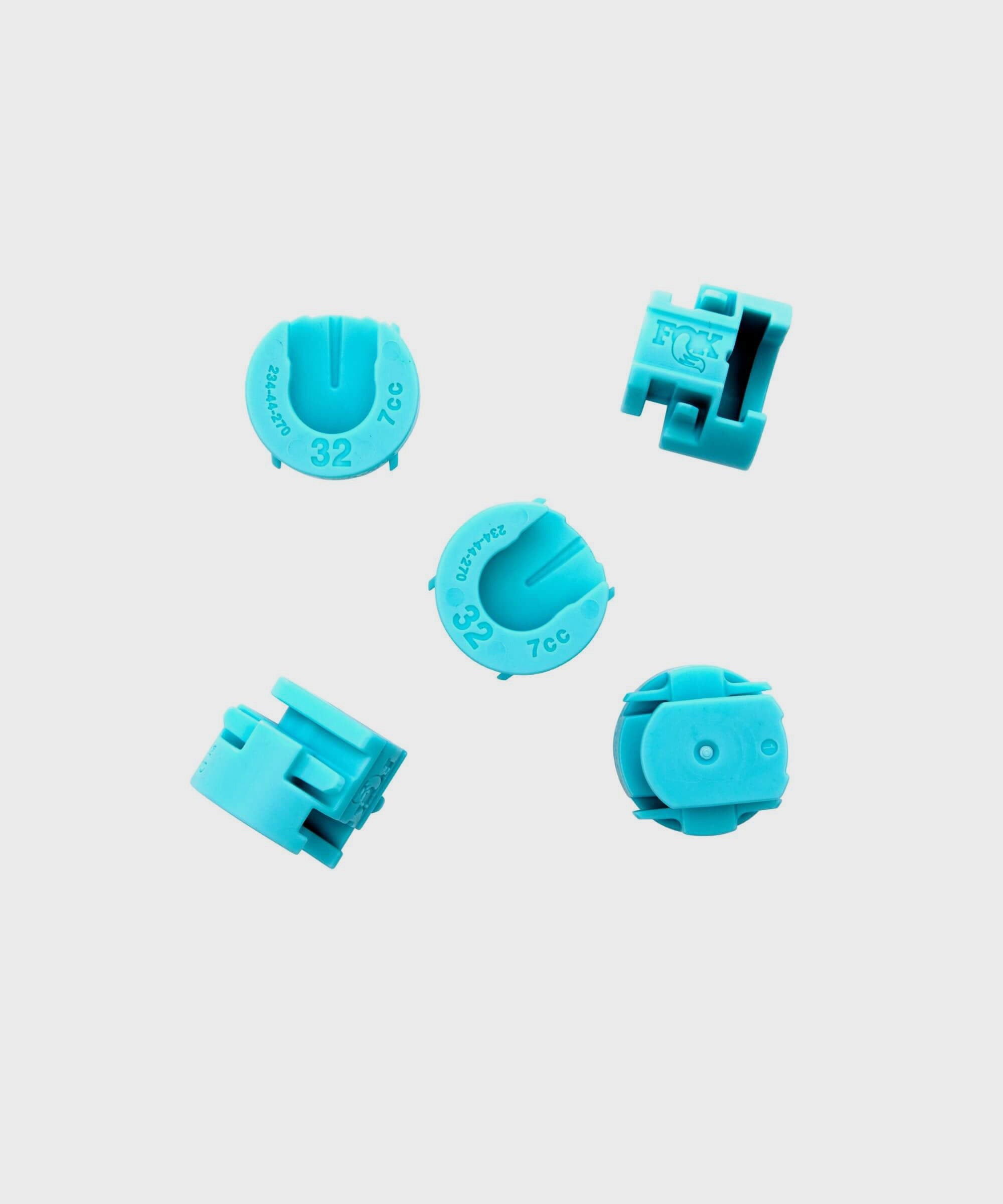 FOX Fork Float 32 Gravel Volume spacer 2022  | Power2Cycle Set of 5