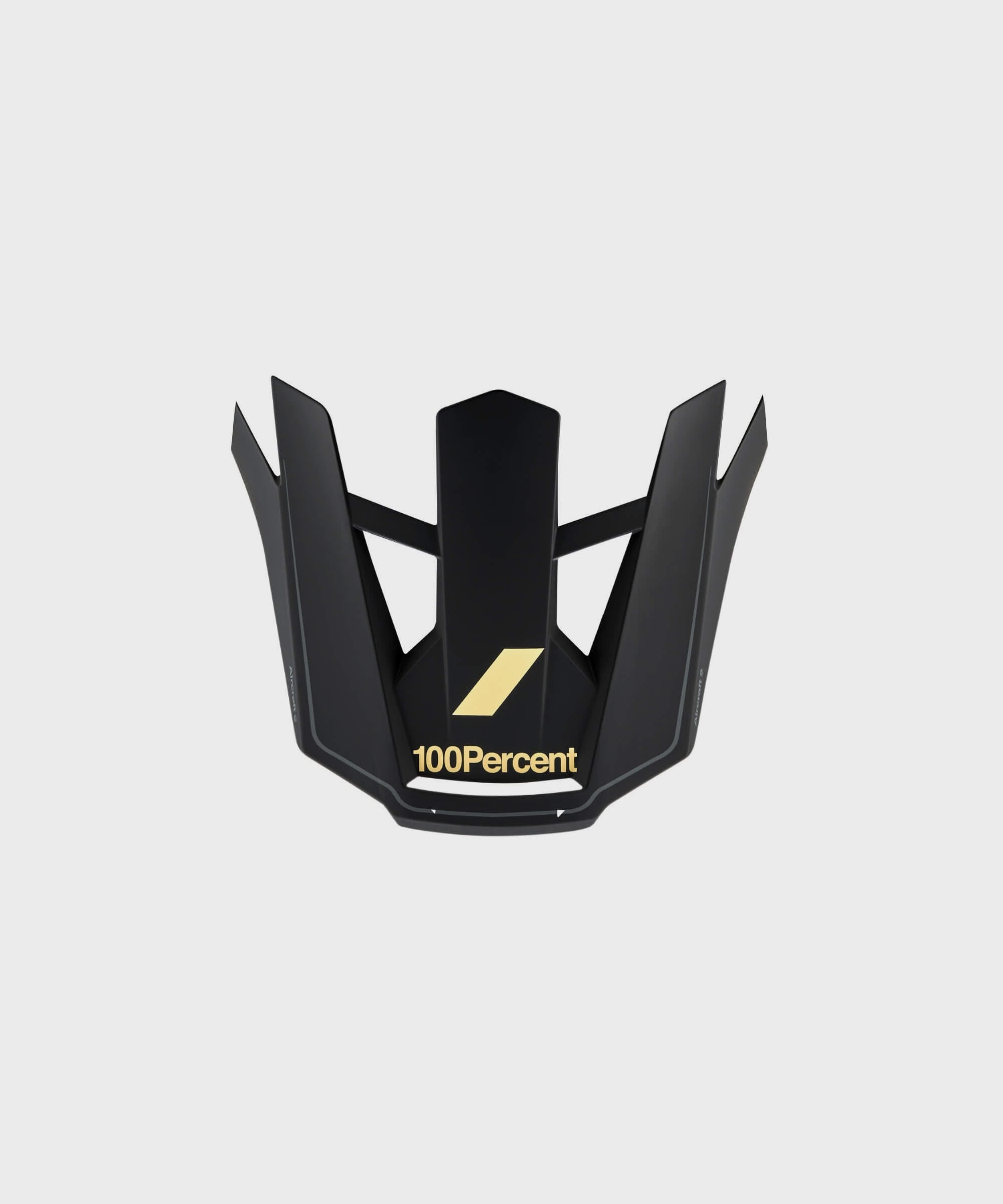 100% Aircraft 2 Replacement Visor Black S
