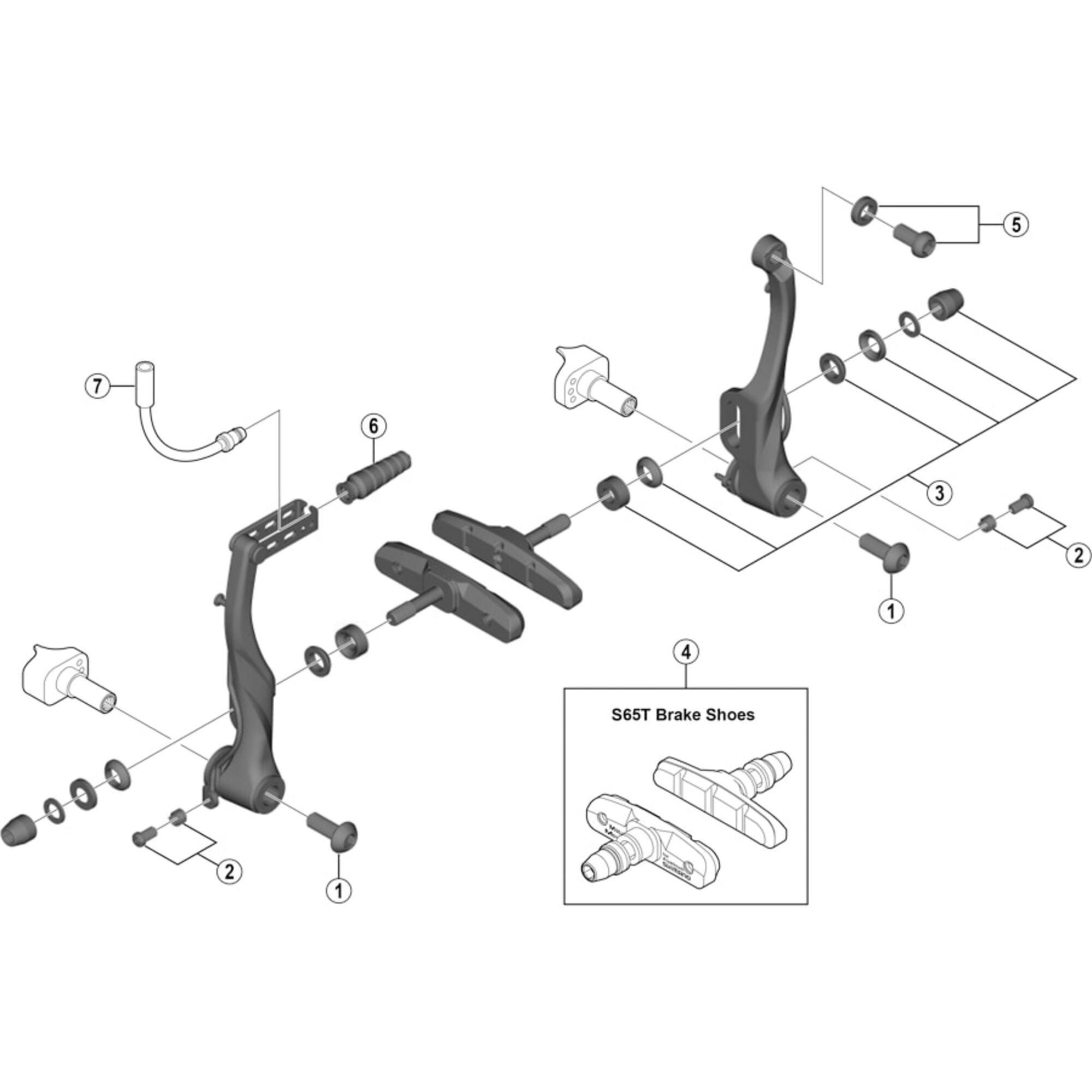 Shimano Spares M320 link fixing bolt