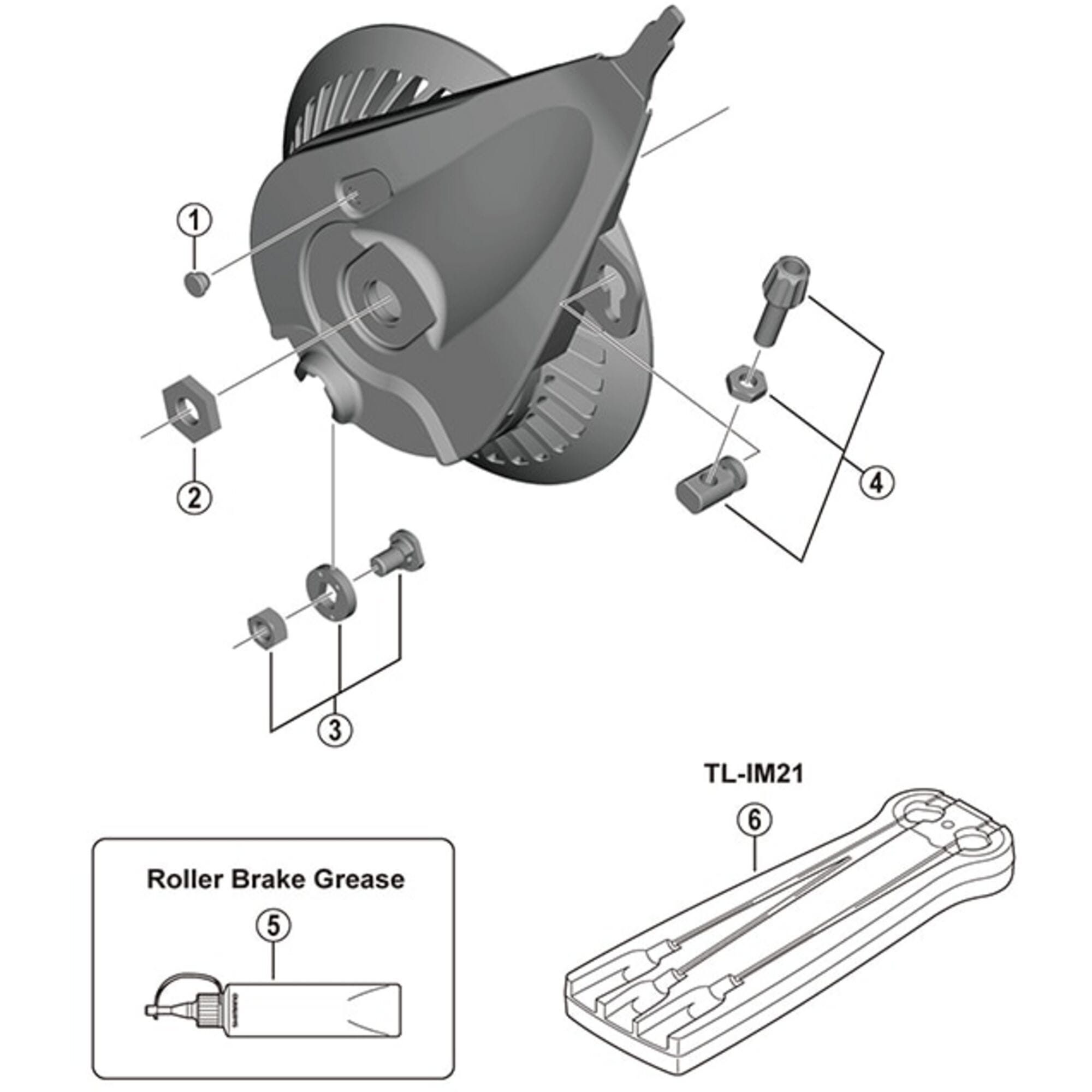 Shimano Spares F inner cable fixing bolt unit