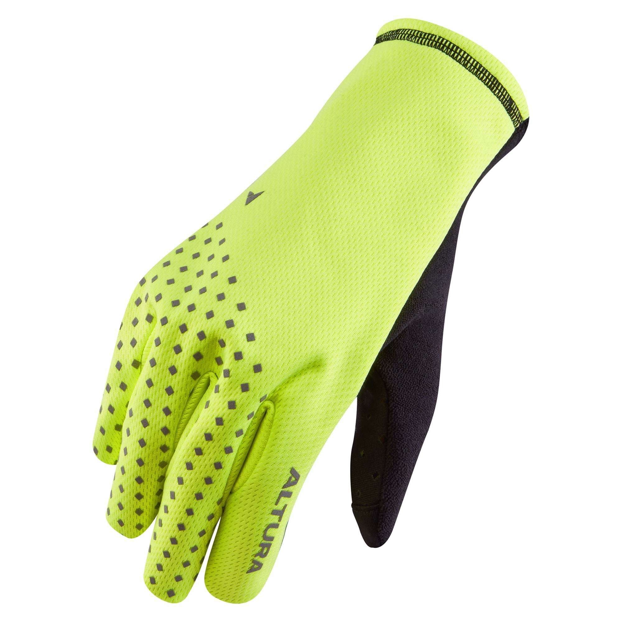 Altura Nightvision Unisex Windproof Fleece Cycling Gloves 2021: BLACK XS