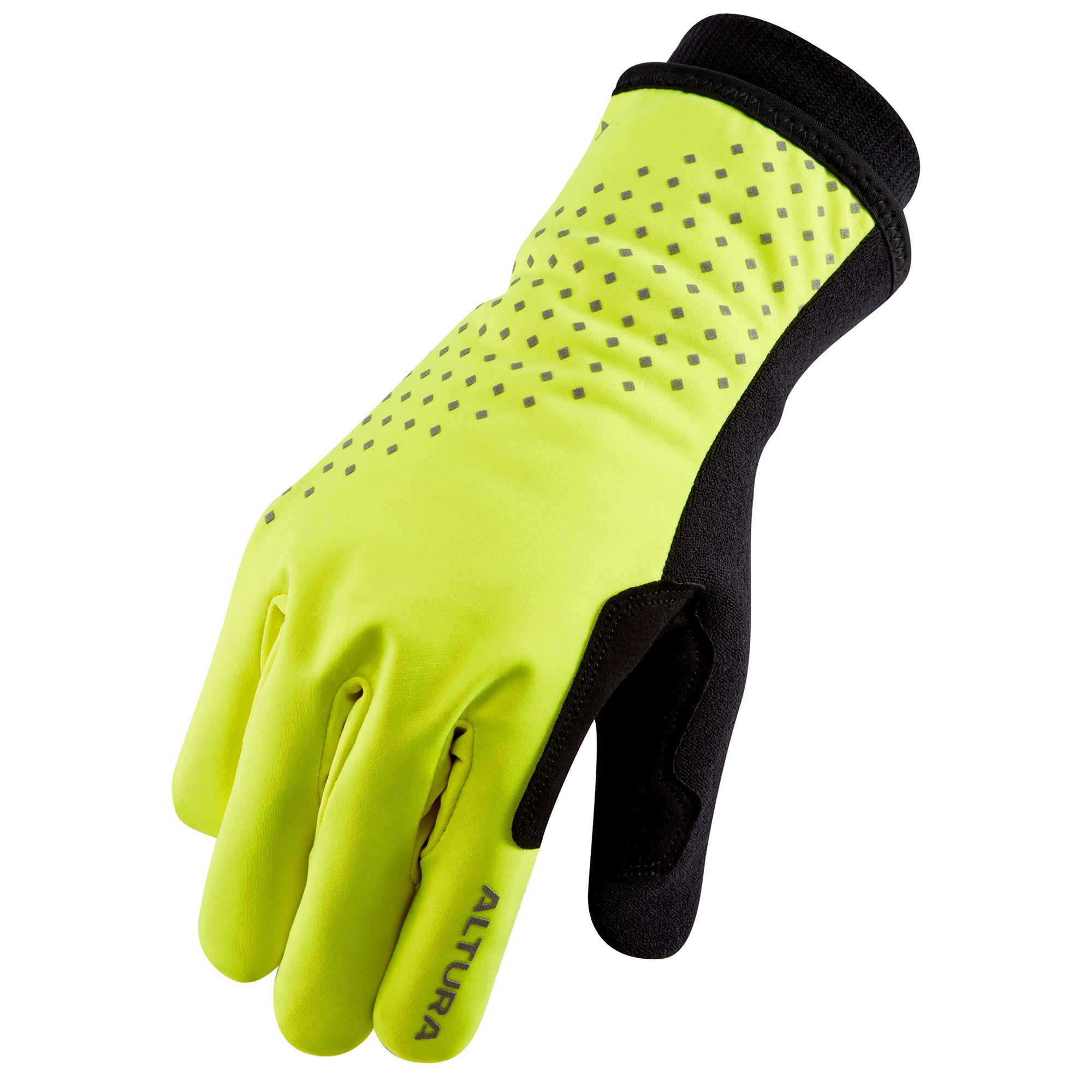 Altura Nightvision Unisex Waterproof Insulated Cycling Gloves 2021: BLACK XS