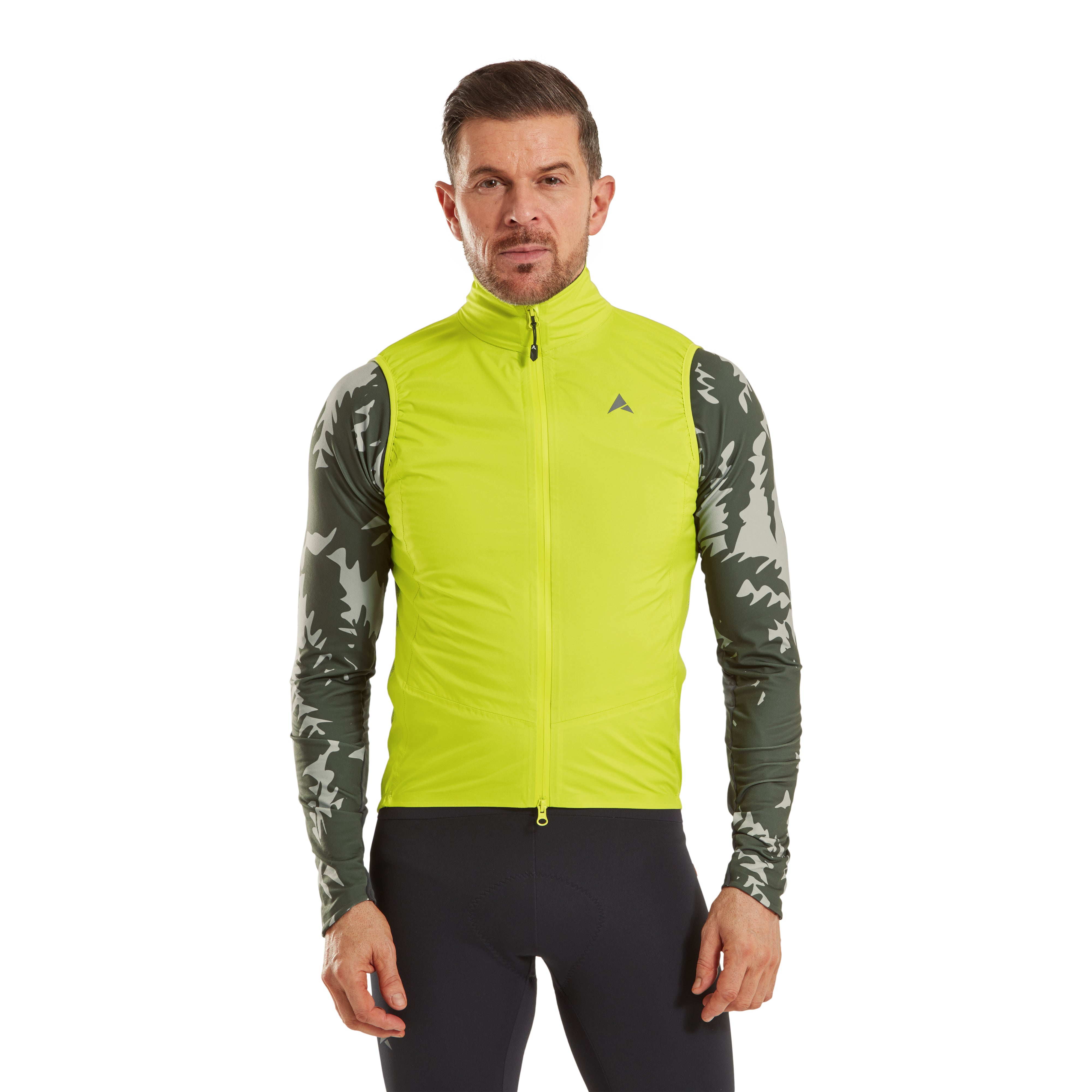 Altura Men's Icon Pocket Rocket Waterproof Packable Gilet 2023: LIME S