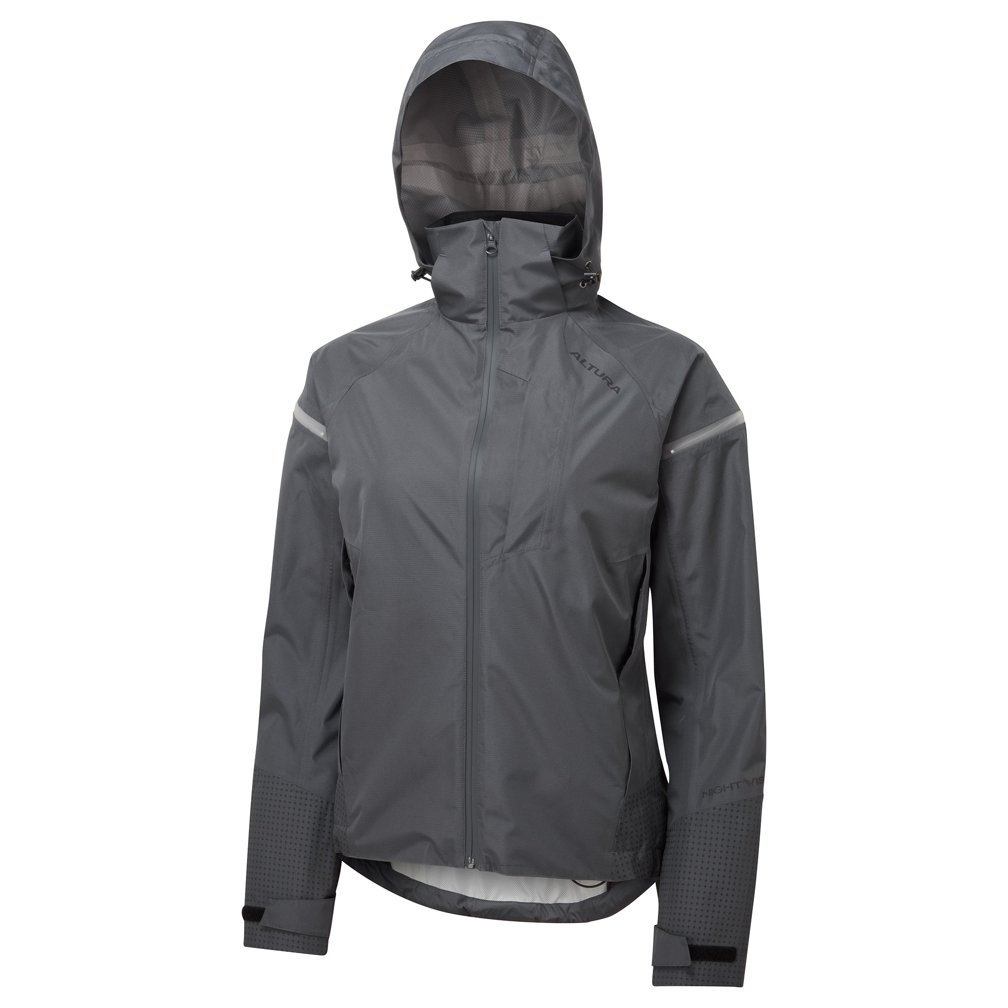 Altura Nightvision Electron Women's Waterproof Cycling Jacket 2021: NAVY 10