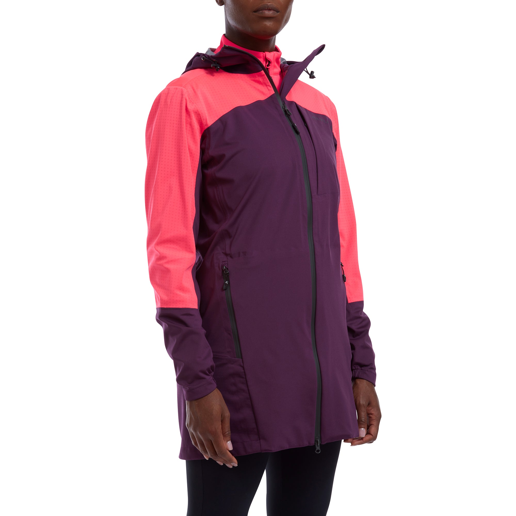 Altura Nightvision Zephyr Women's Thermal Cycling Jacket 2021: PURPLE/PINK 8
