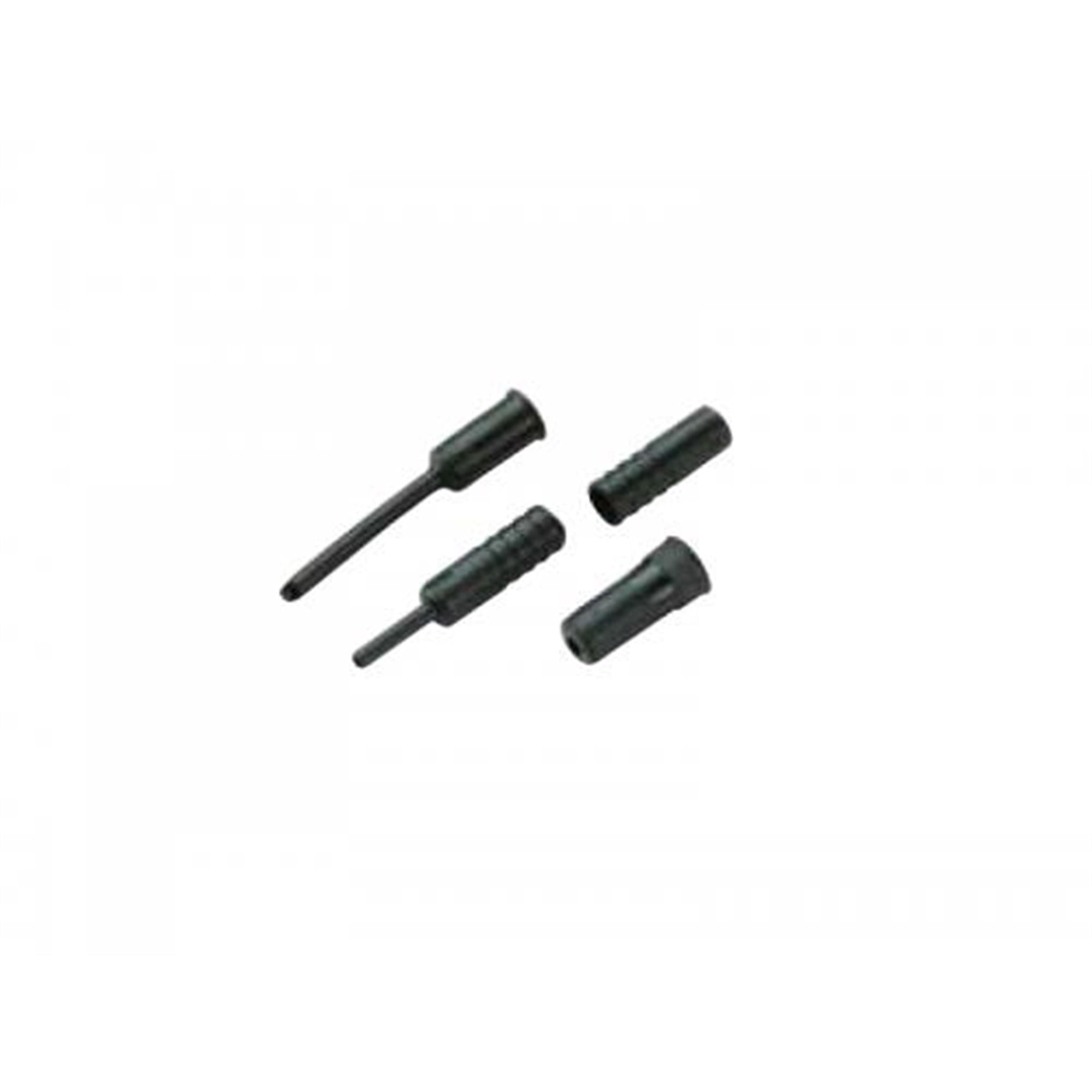Ashima Action+ Gear End Caps (200pcs) | Power2Cycle BLACK 4.5MM