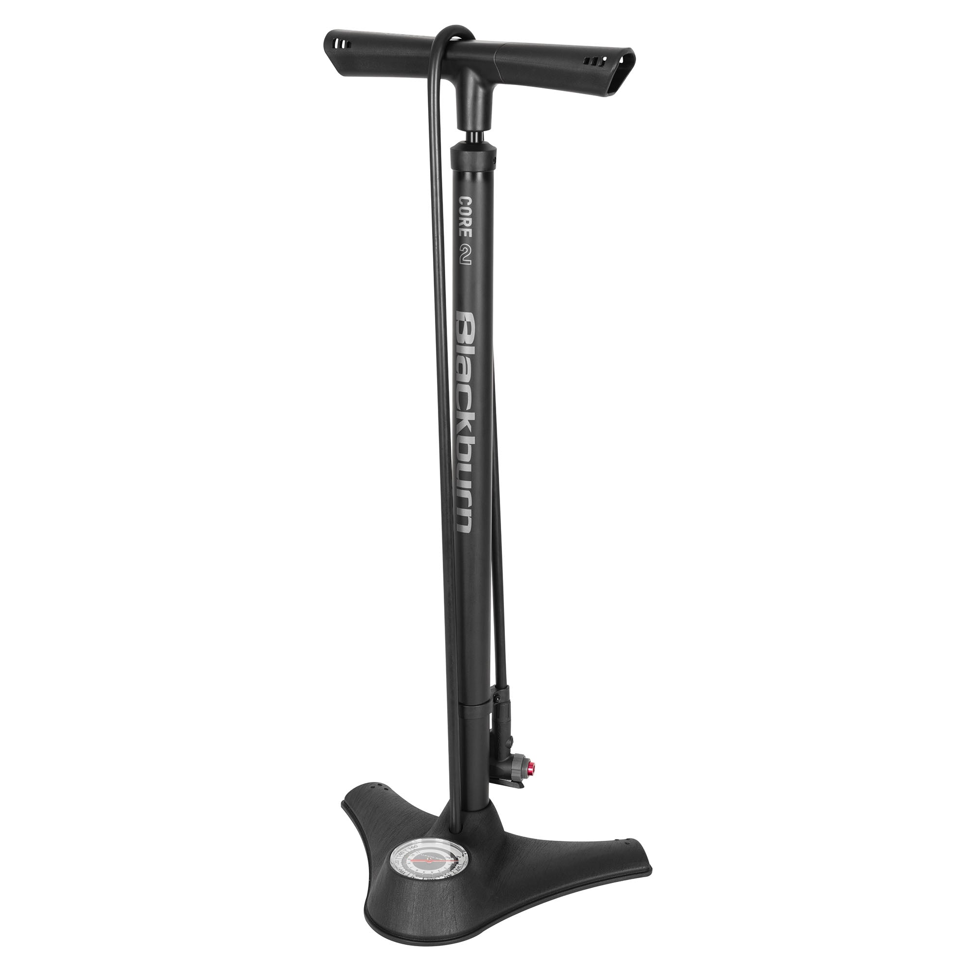 Blackburn Core 2 Floor Pump | Power2Cycle BLACK