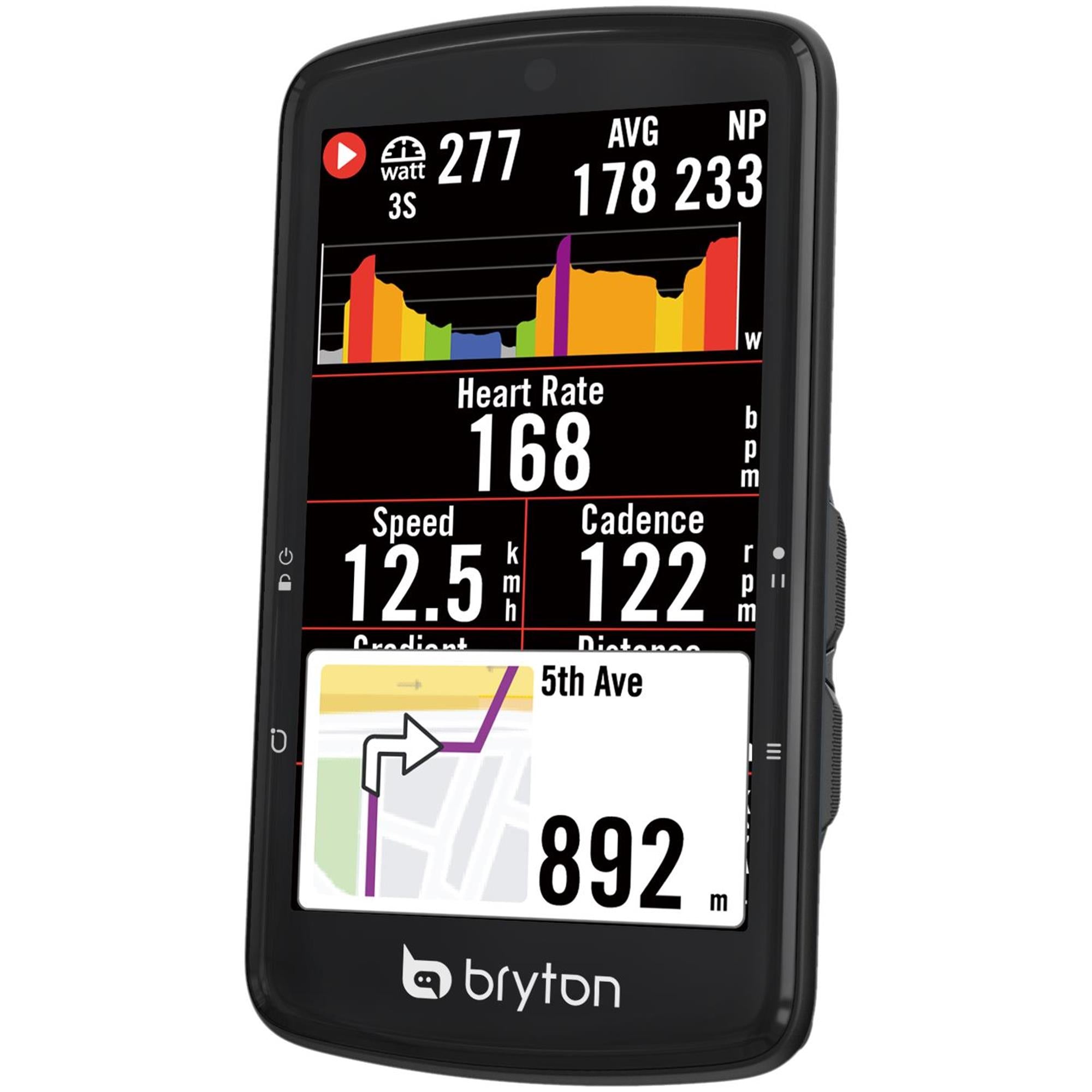 Bryton Rider S810E GPS Cycle Computer | Power2Cycle BLACK