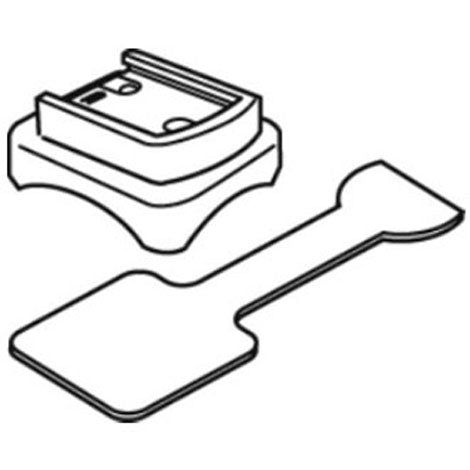 CatEye Strada Wirele | Power2Cycle Cycle Computer Bracket Plus Rubber Pad | Power2Cycle