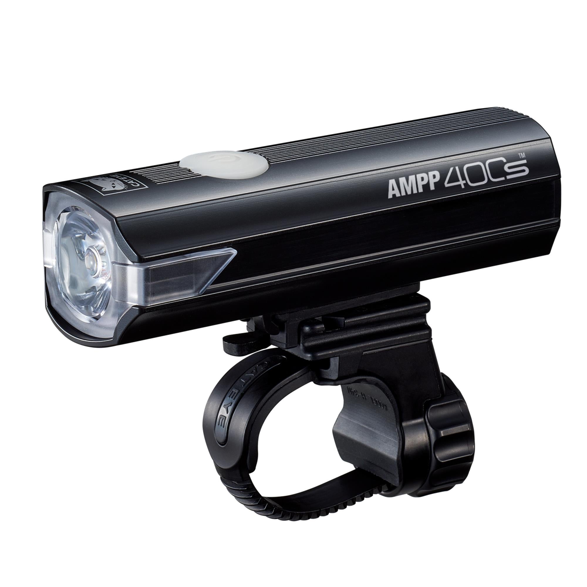 Cateye AMPP 400S Front Bike Light | Power2Cycle BLACK