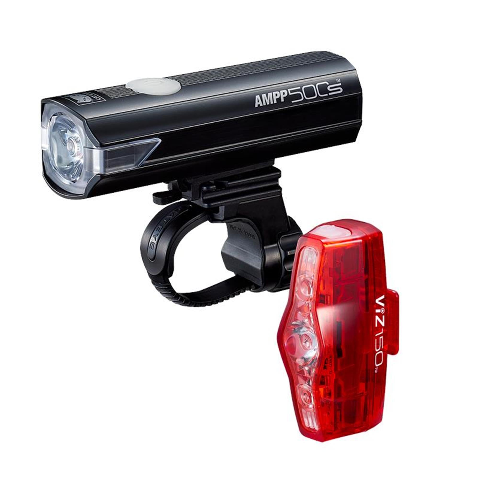 CatEye AMPP 500S / VIZ 150 Bike Light Set | Power2Cycle  USB | Power2CycleC
