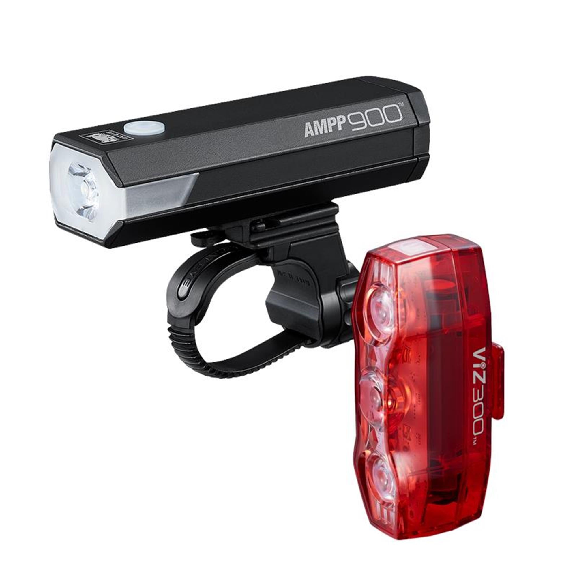 CatEye AMPP 900 / VIZ 300 Bike Light Set | Power2Cycle  USB | Power2CycleC