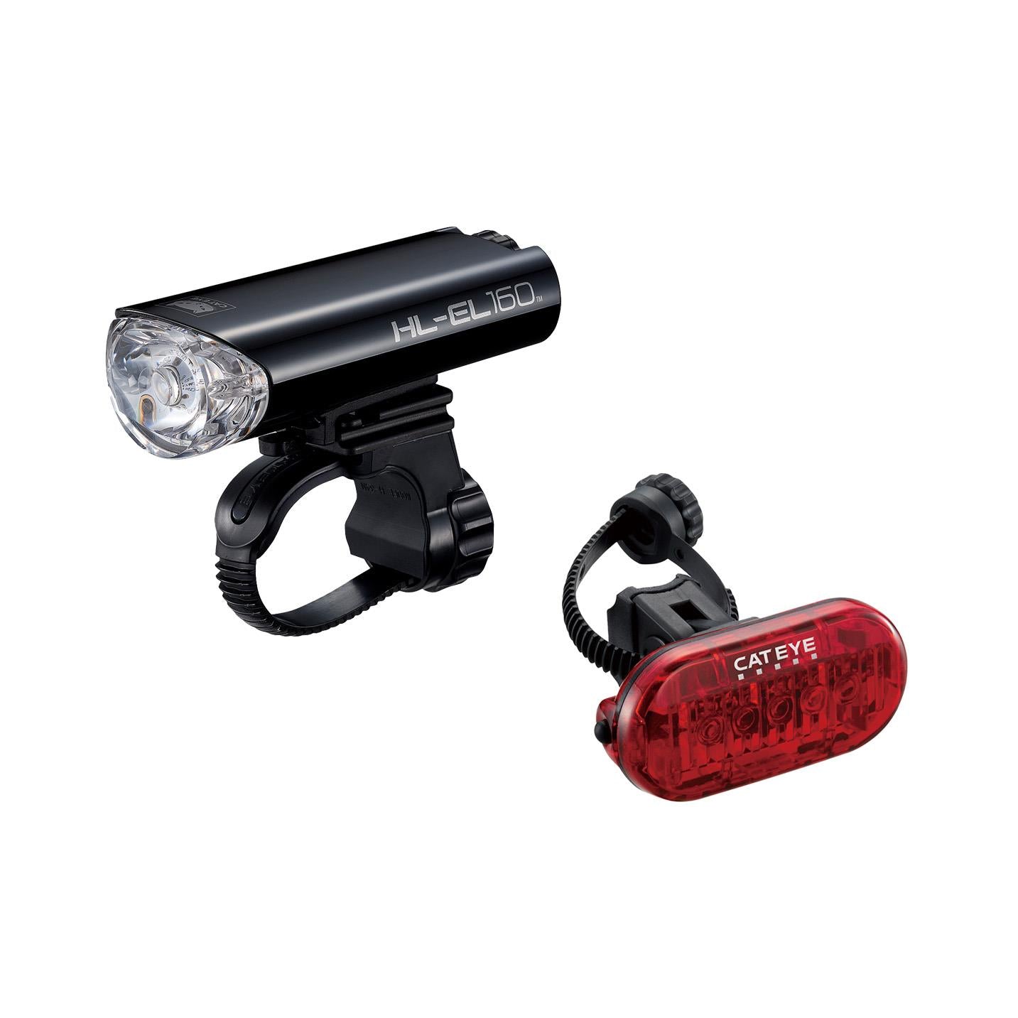Cateye EL | Power2Cycle160 / Omni 5 Bike Light Set | Power2Cycle