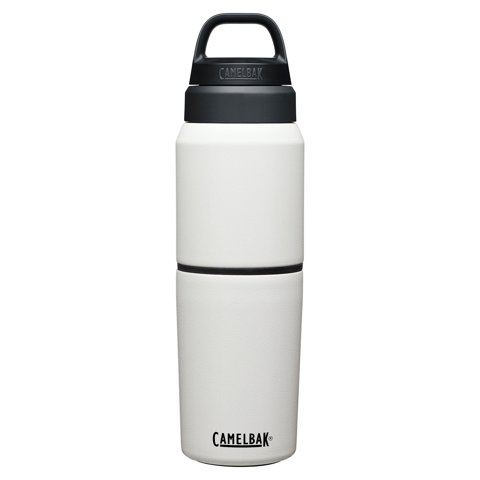 CamelBak MultiBev  | Power2CycleT Vacuum Stainle | Power2Cycle 500ml Bottle with 350ml Cup 2020 | Power2Cycle WHITE/WHITE 500ML