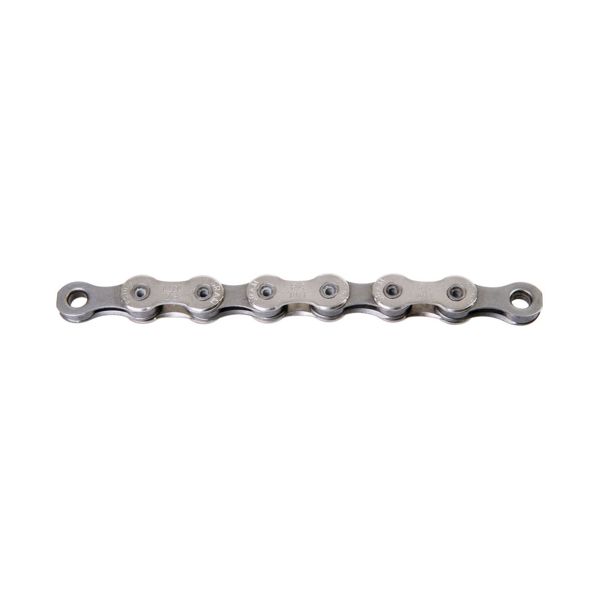 SRAM PC1071 Hollow Pin 10 Speed Chain Silver/Grey 114 Link with PowerLock | Power2Cycle SILVER 10 SPEED