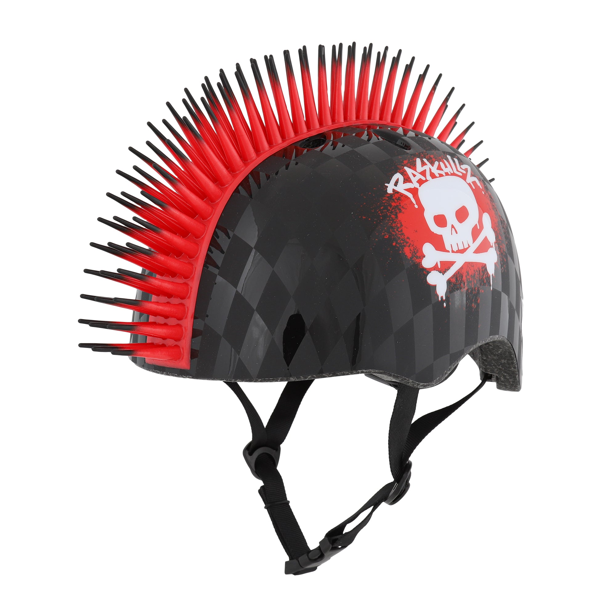 C-Preme Raskullz FS (Fit System) Child Helmet (5+ Years) - Skull Hawk Red 2021: SKULL HAWK RED UNISIZE 50-54CM