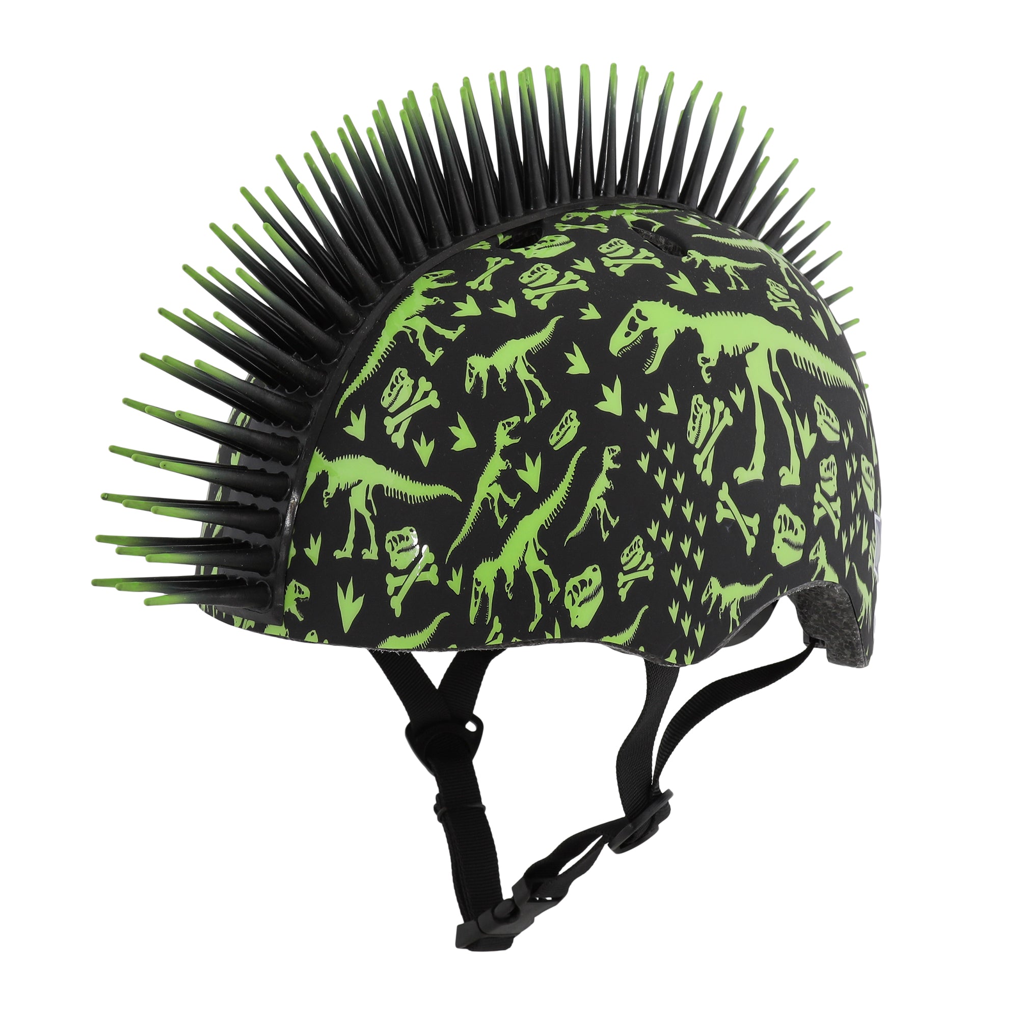 C-Preme Raskullz FS (Fit System) Toddlers Helmet - T-Rex Bonez Mohawk 2021: T-REX BONEZ MOHAWK UNISIZE 48-52CM
