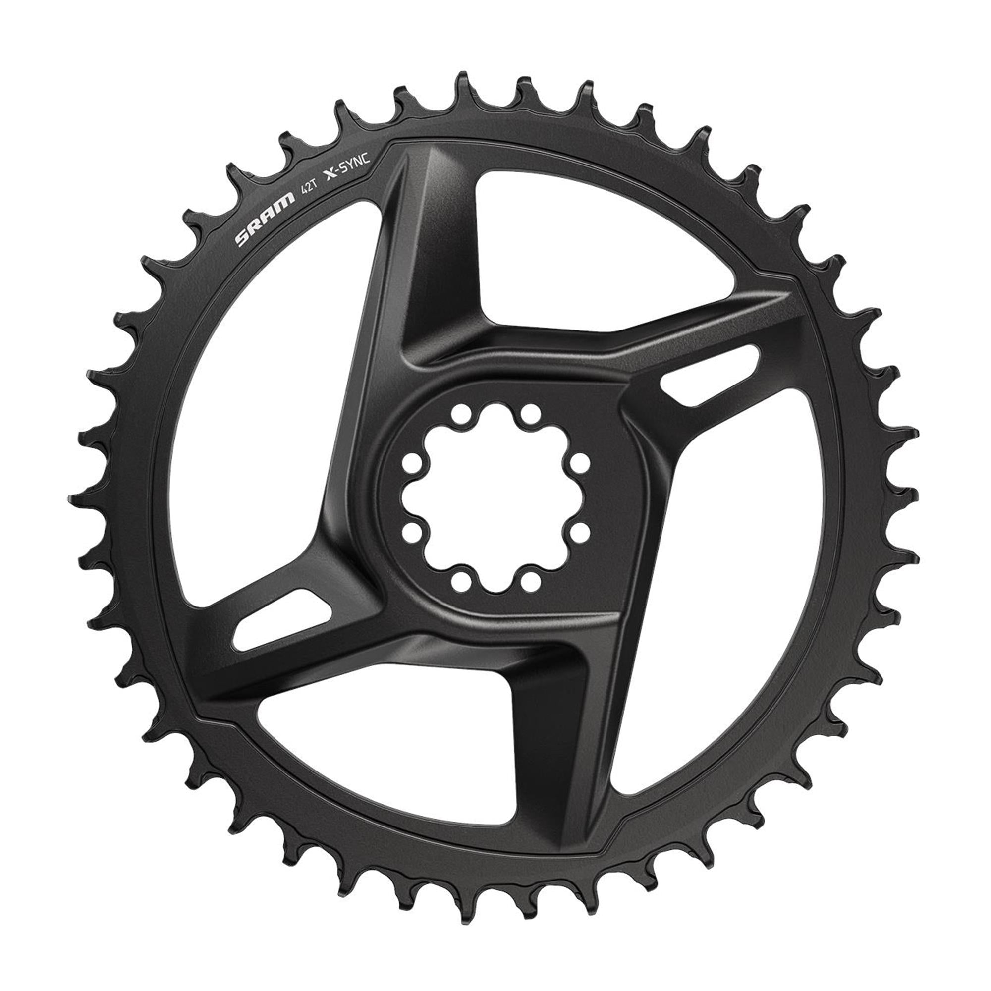SRAM Chain Ring Road 40T DM X | Power2CycleSync Black Steel (Apex) | Power2Cycle  40T