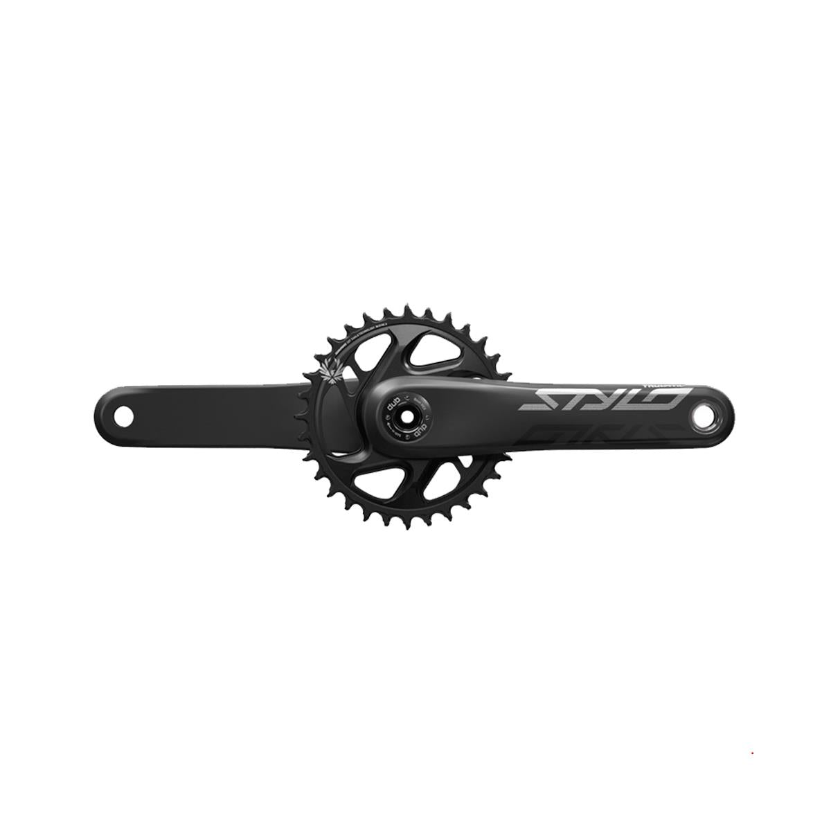 TRUVATIV Crank Stylo Carbon Eagle Cannondale | Power2CycleAI DUB 12s With Direct Mount 32t X | Power2CycleSYNC 2 Chainring Black (DUB Cups/Bearings Not Included) | Power2Cycle BLACK