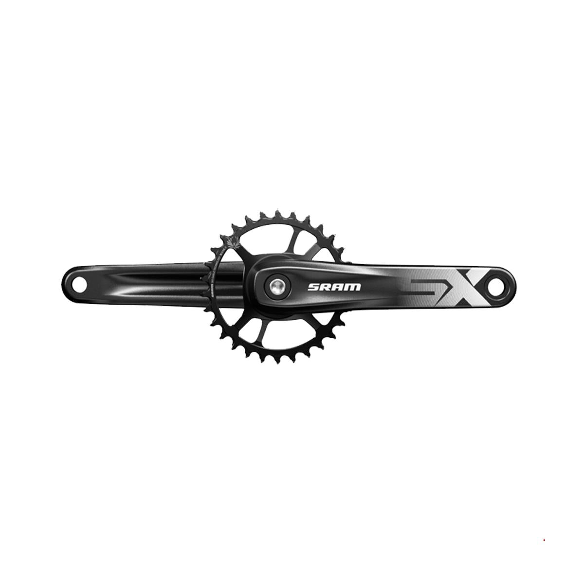 SRAM Crankset SX Eagle Boost 148 PowerSpline 12s With Direct Mount 32T X | Power2CycleSYNC 2 Steel Chainring A1 | Power2Cycle BLACK