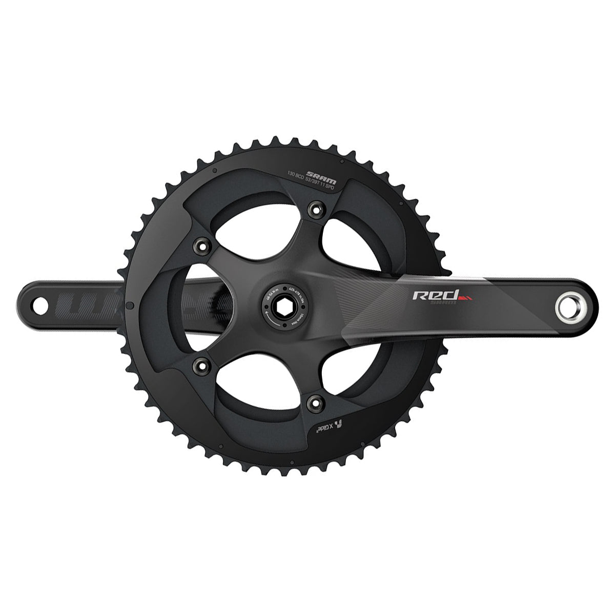 SRAM Crank Set Red GXP 170 50 | Power2Cycle34 Yaw GXP Cups NOT Included C2 | Power2Cycle  11SPD 170MM 50 | Power2Cycle34T