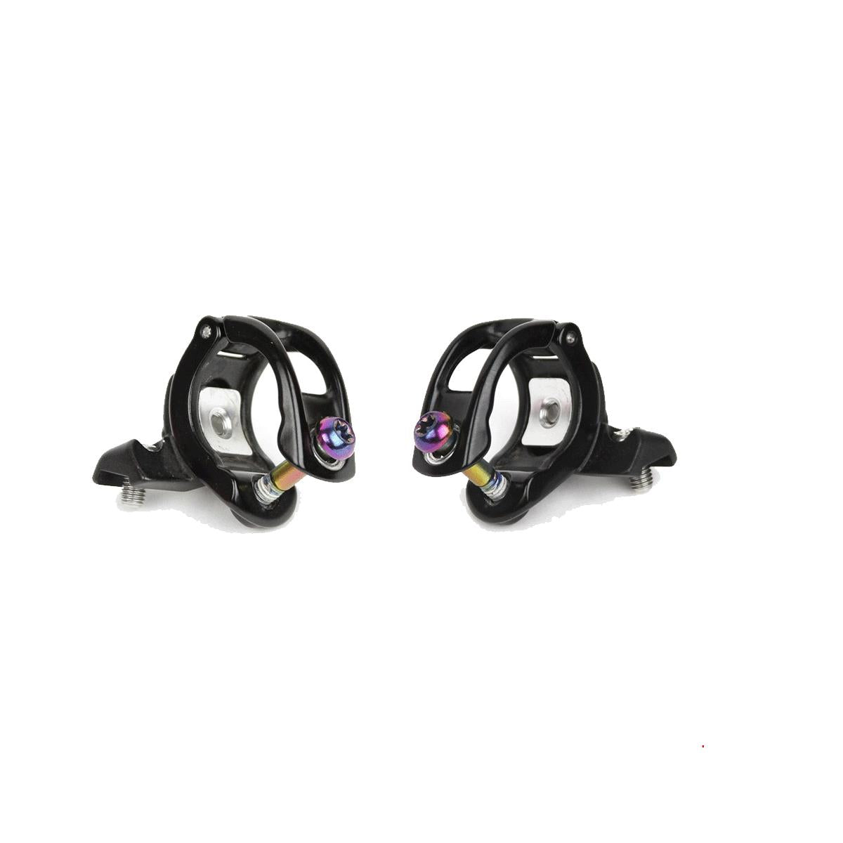 SRAM MatchMaker X, Pair, Black, Stainle | Power2Cycle T25 Rainbow Bolts (compatible with SRAM MMX | Power2Cyclecompatible shifters)  | Power2Cycle Code, G2, Guide, Level,  Elixir, DB | Power2Cycle BLACK