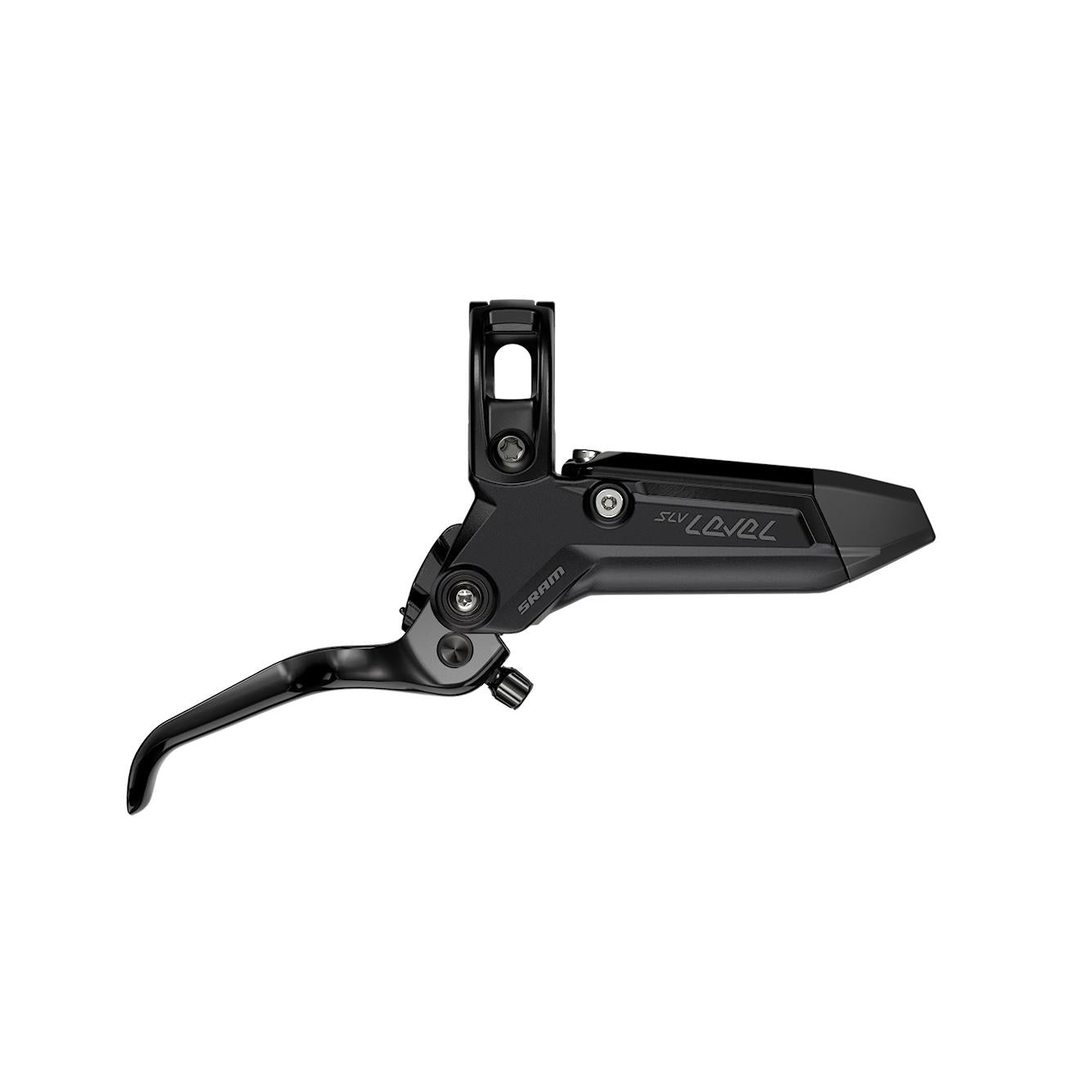 SRAM Disc Brake Level Silver Stealth 2 Piston  | Power2Cycle  Aluminum Lever, Stainle | Power2Cycle Hardware, Reach Adj, Front Hose (Includes MMX Clamp, Rotor/Bracket Sold Separately) C1 | Power2Cycle BLACK ANO 950MM