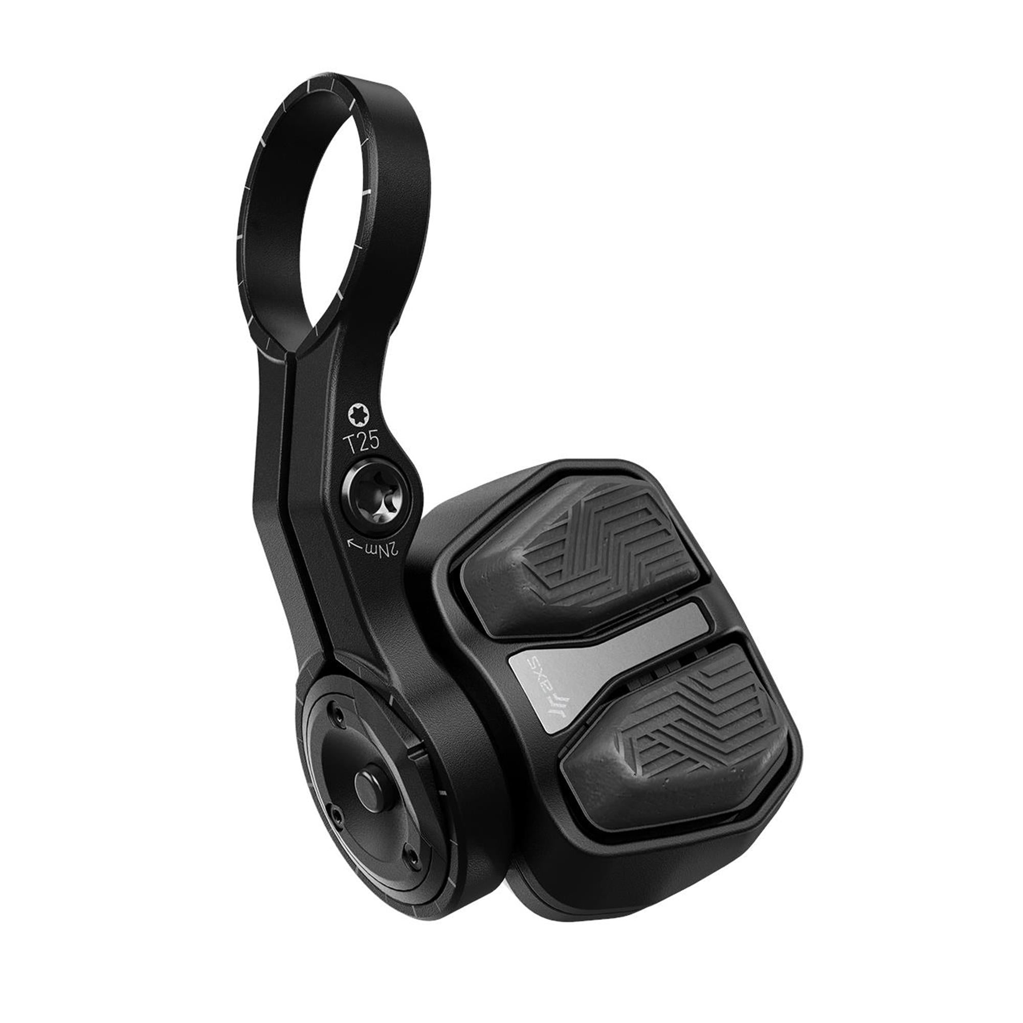 SRAM Electronic Controller  | Power2Cycle SRAM AXS Pod Ultimate D1 With Concave Buttons (Includes Controller W Discrete Clamp For Left Or Right Mount) | Power2Cycle