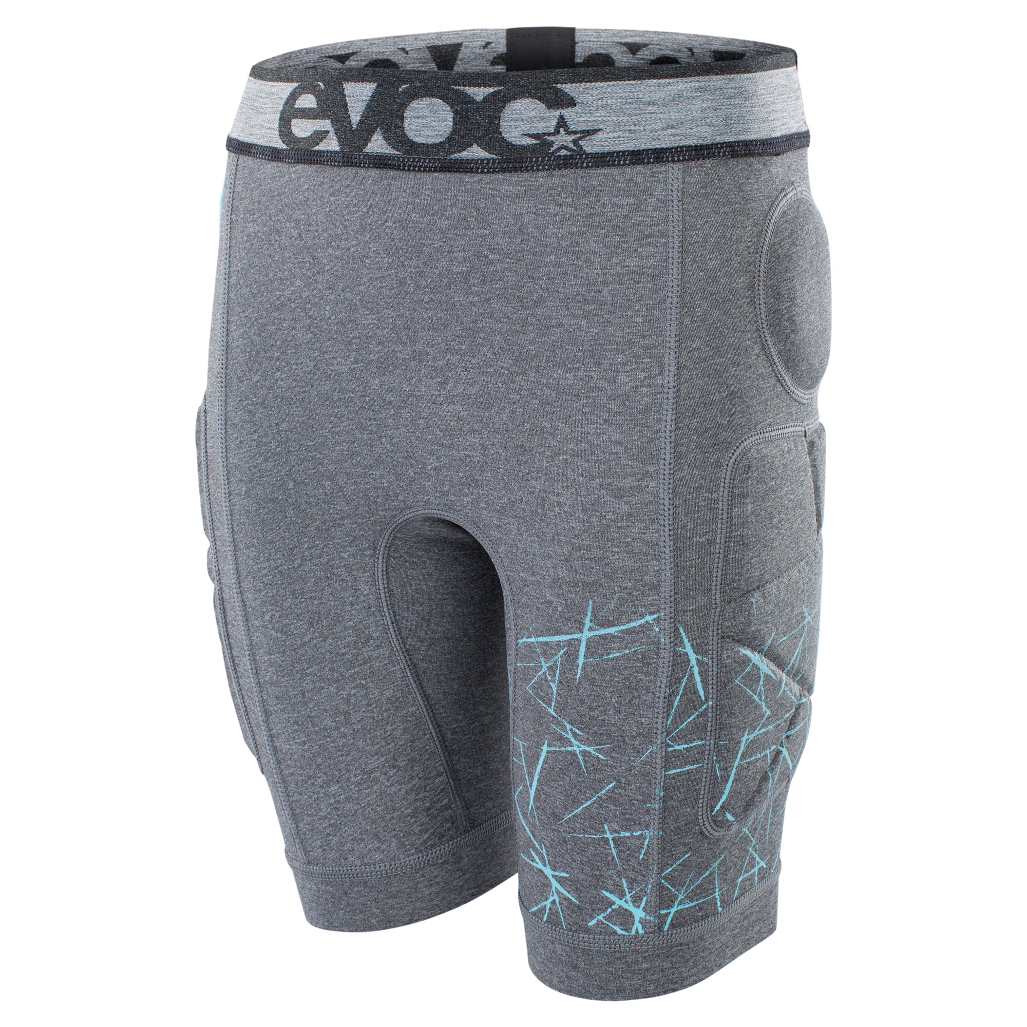 EVOC Kid's Crash Pants 2023 | Power2Cycle CARBON GREY