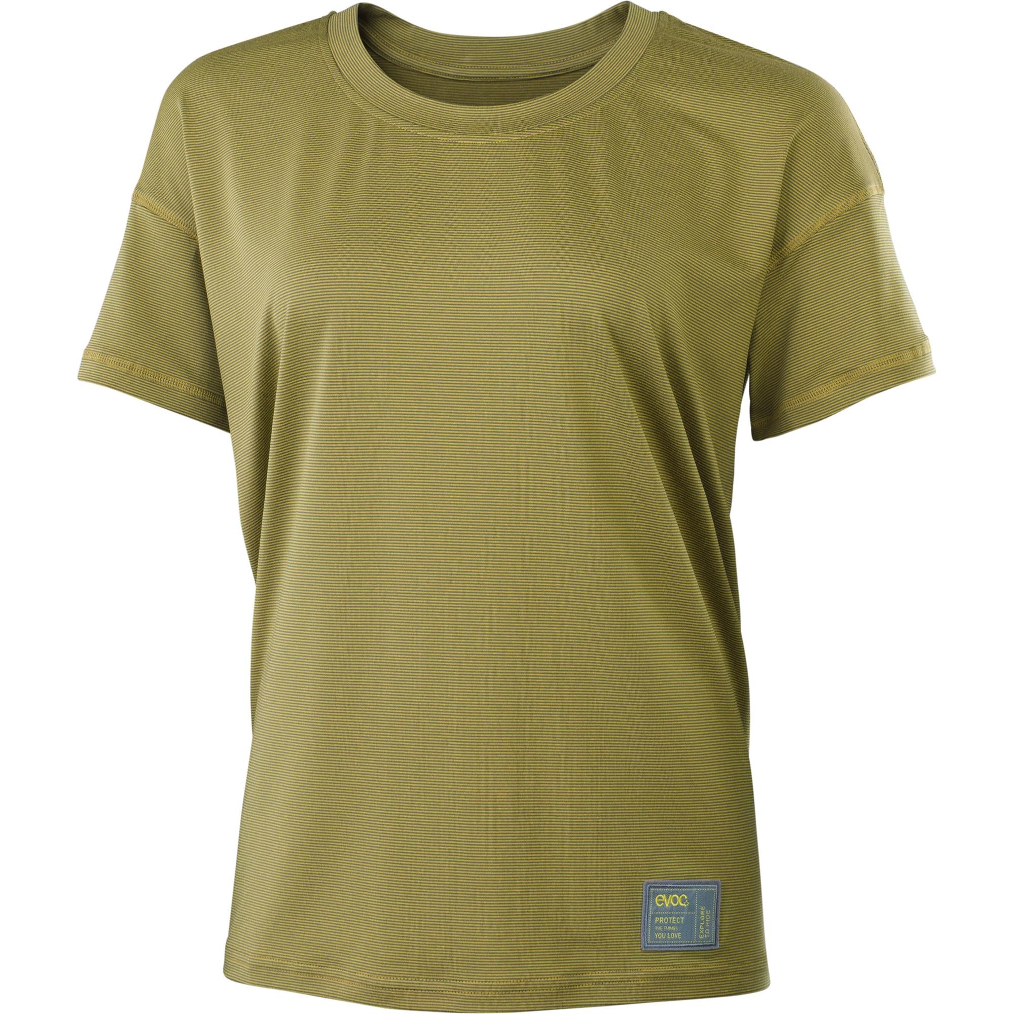 EVOC Women's Dry T Shirt 2026 | Power2Cycle STEEL/SUNFLOWER