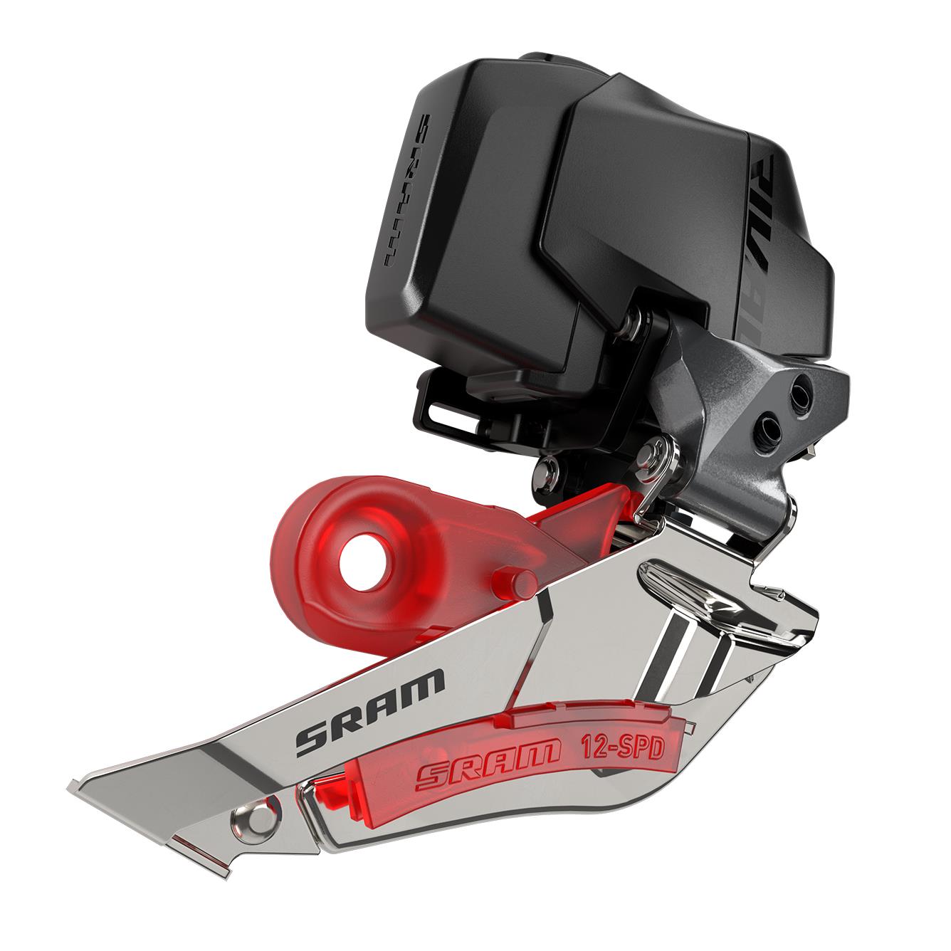 SRAM Rival AXS Front Derailleur D1 Braze | Power2CycleOn (Battery Not Included) | Power2Cycle BLACK