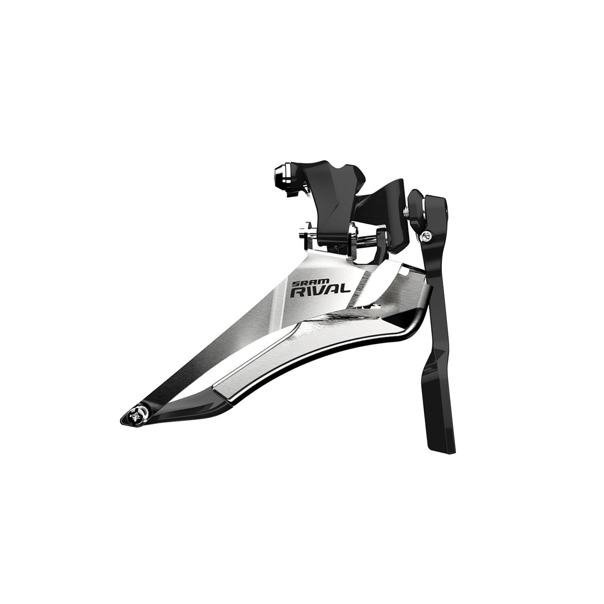 SRAM Rival22 Front Derailleur Yaw Braze | Power2Cycleon with Chain Spotter | Power2Cycle