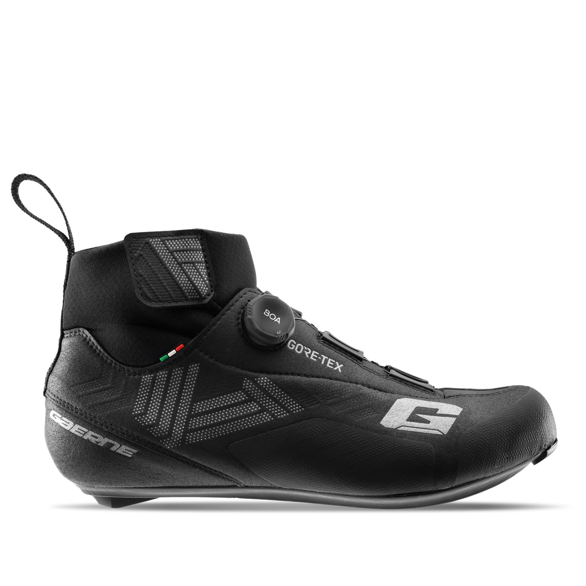 Gaerne Ice storm Gore | Power2CycleTex Road Cycling Shoes 2025 | Power2Cycle GORE | Power2CycleTEX BLACK