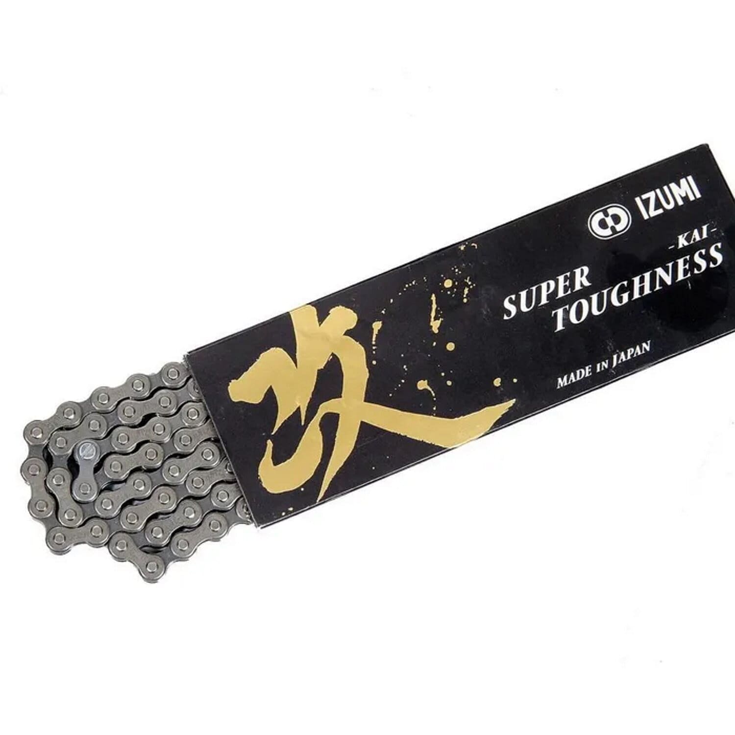 "Kai Super Toughne | Power2Cycle 1/2" X 1/8" NJS Approved Track Chain | Power2Cycle BLACK 1/2" X 1/8""