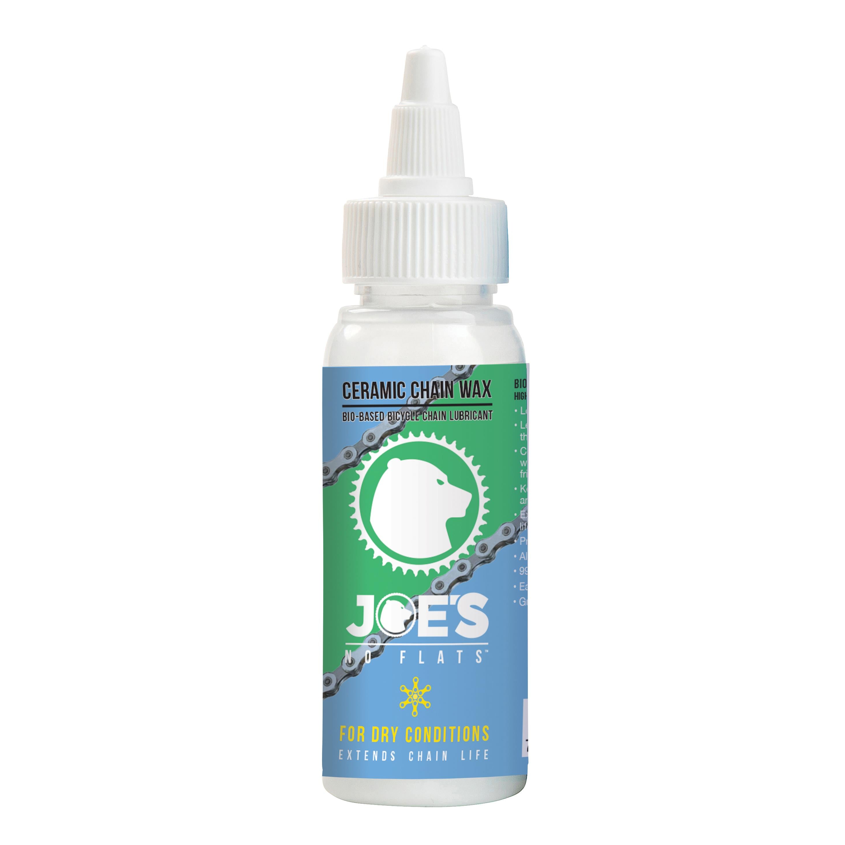 Joe's No Flats Ceramic Chain Wax Dry Condition (Drop) 60ml Bottle | Power2Cycle  60ML