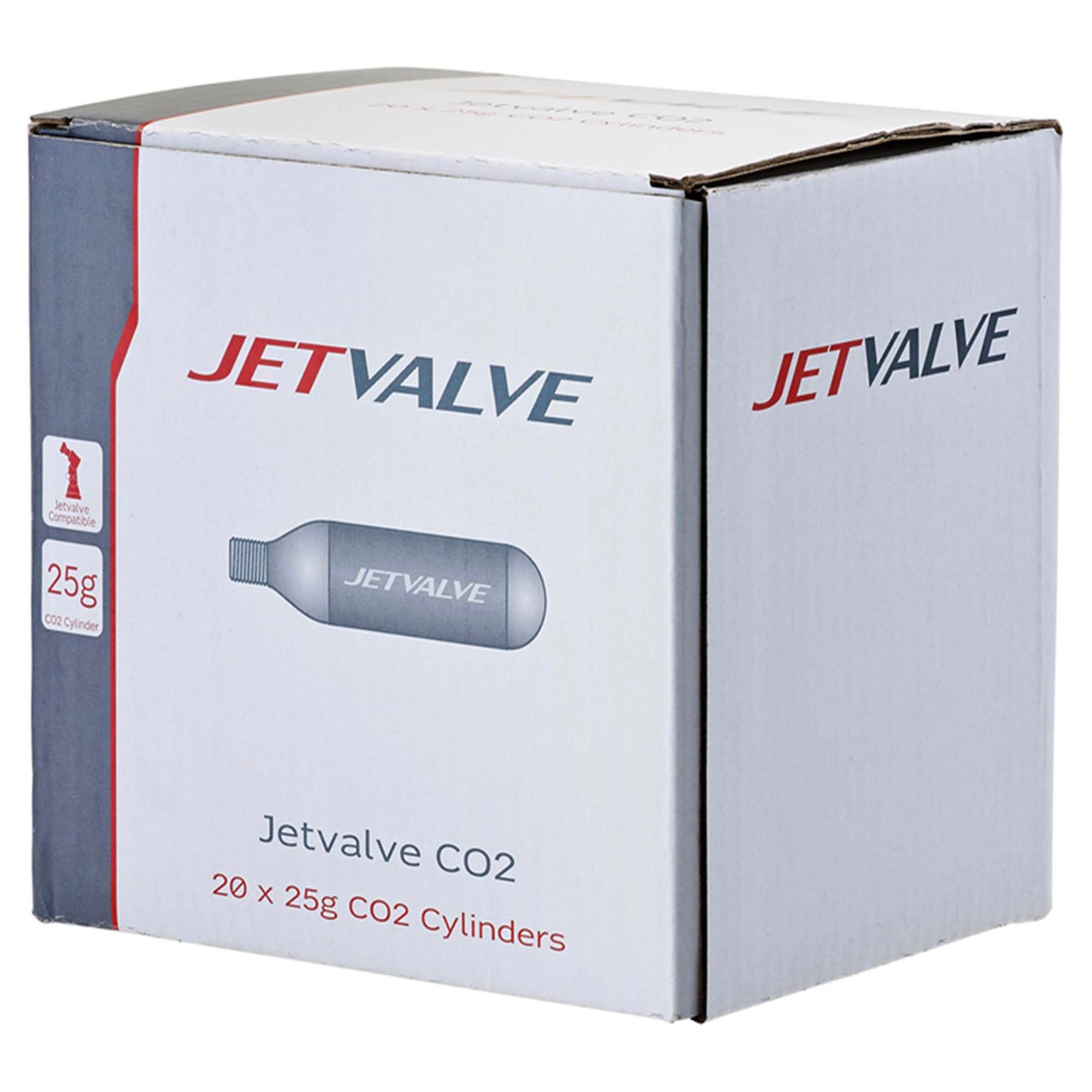 Wedtite Jetvalve 25G CO2 Cylinders x20 2021 | Power2Cycle BLACK 25G