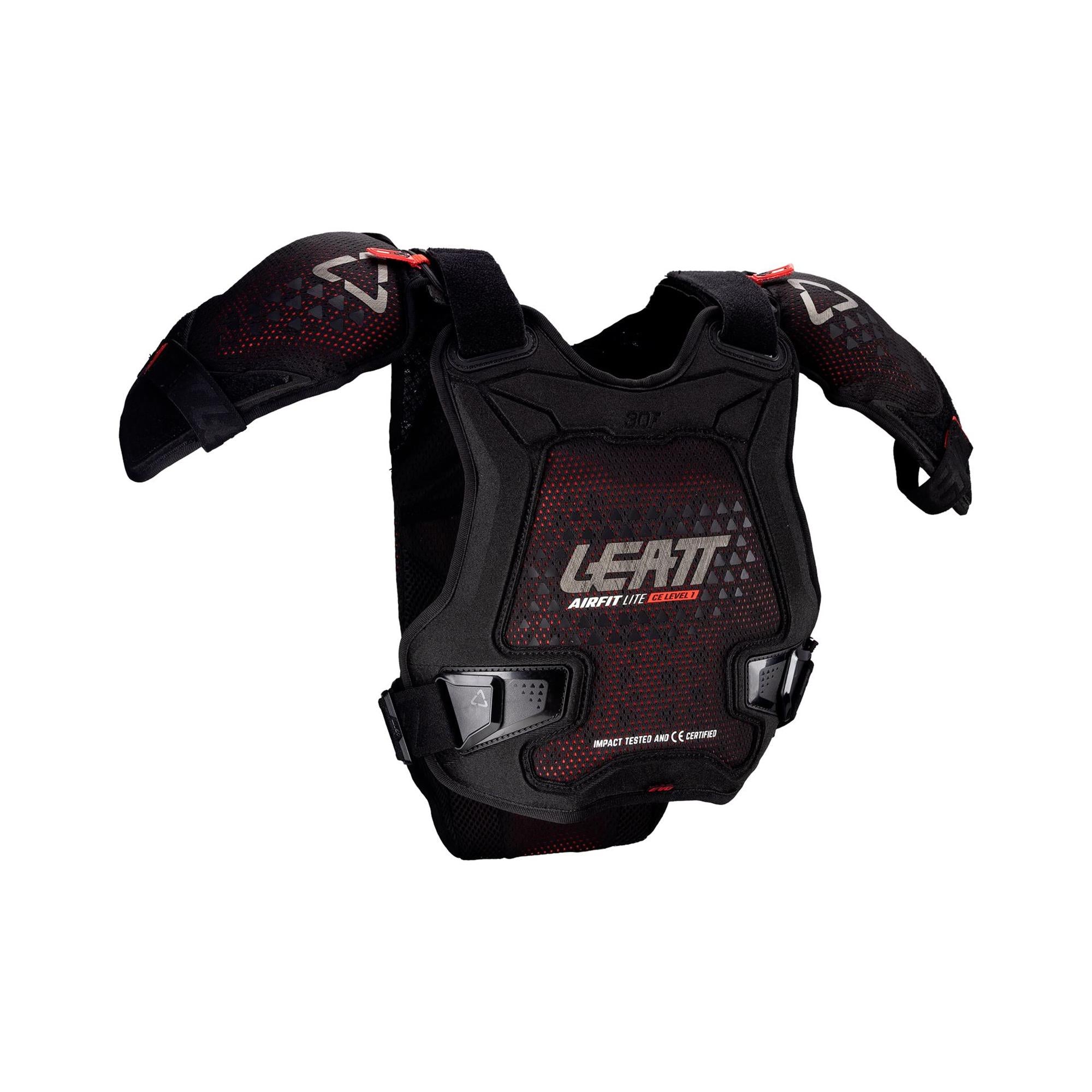 Leatt 3DF AirFit Evo Pro JR Chest Protector 2026 | Power2Cycle BLACK