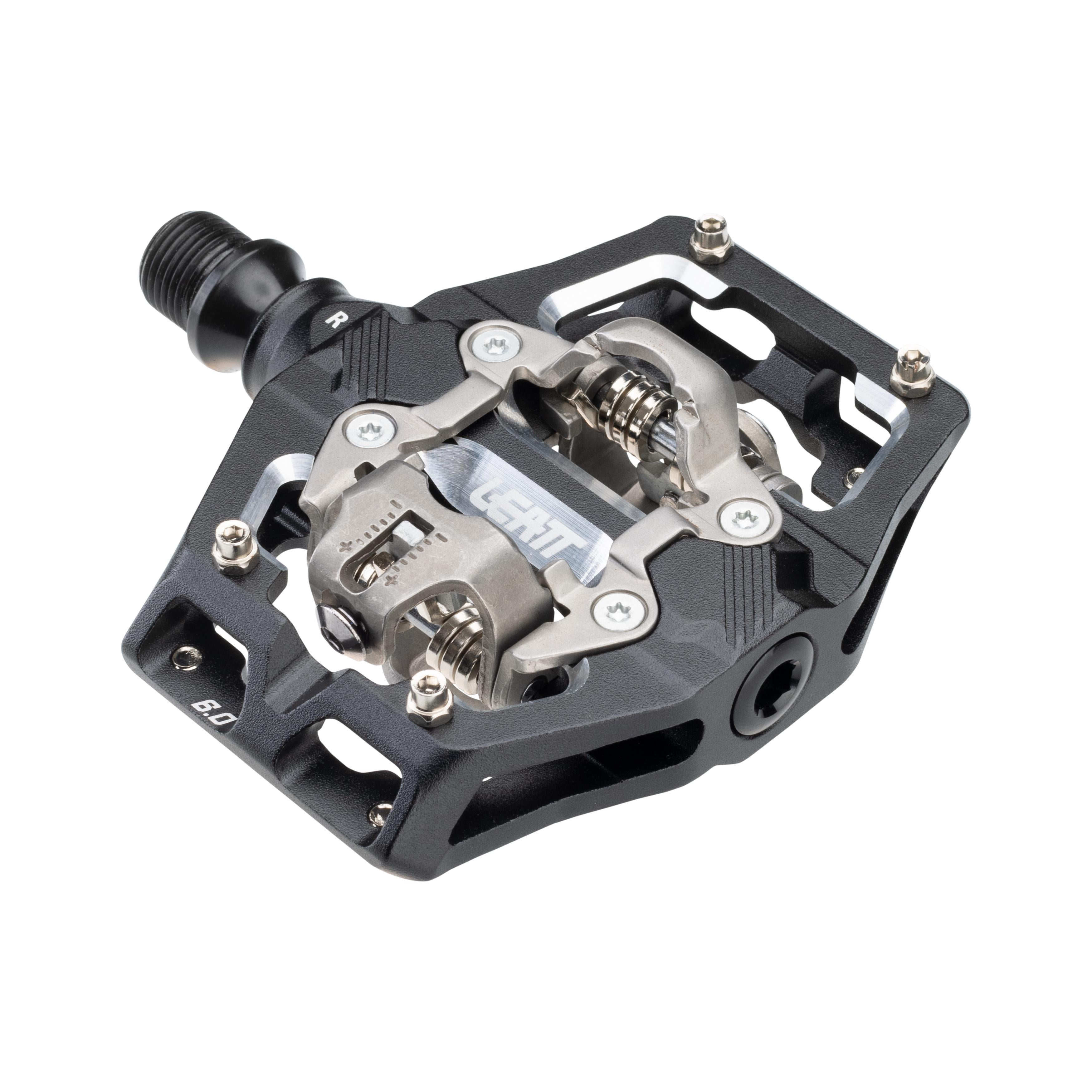 Leatt All Mountain 6.0 Pedals 2025 | Power2Cycle BLACK 95X70MM