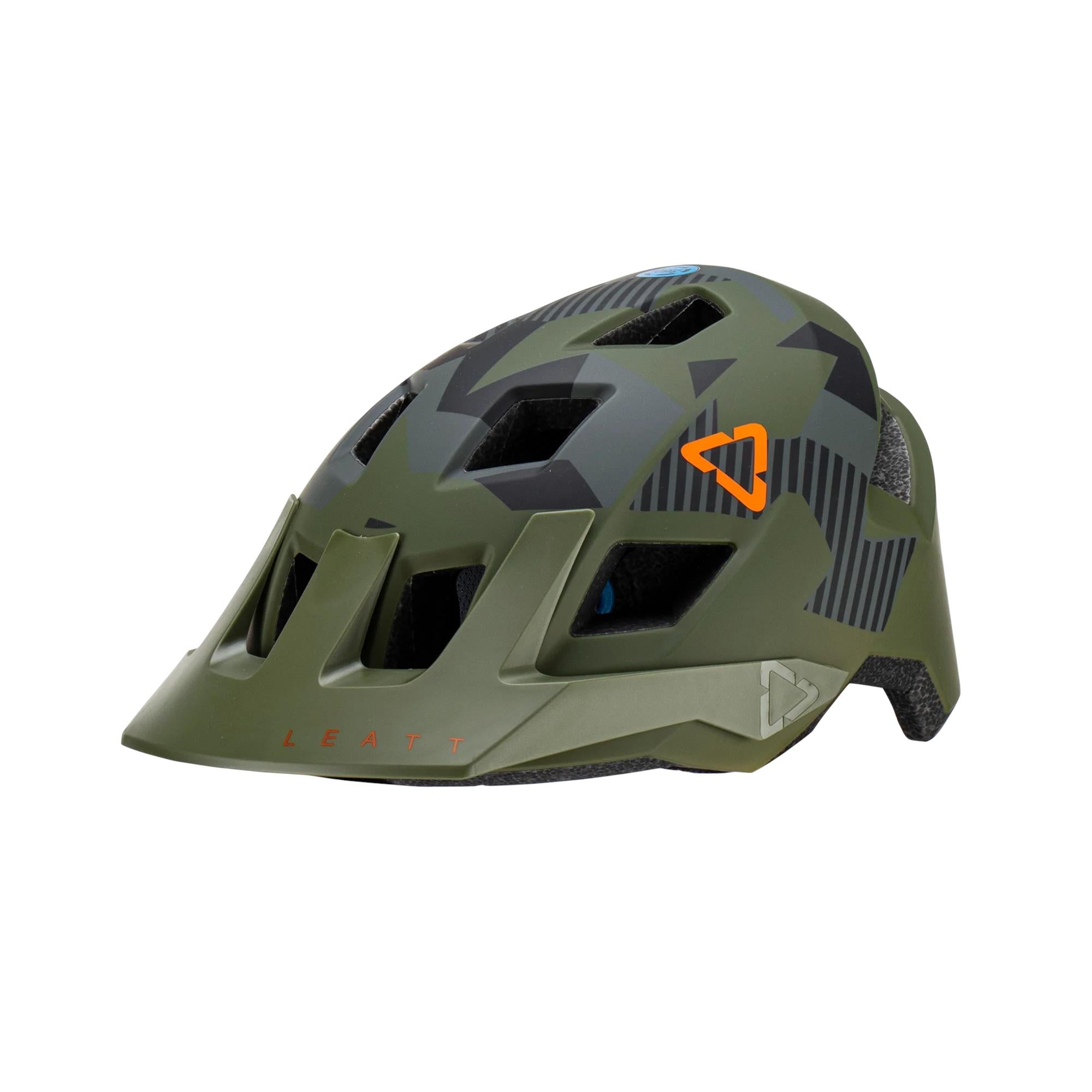 Leatt All Mountain 1.0 MTB  Helmet Jr 2025: BLACK XS