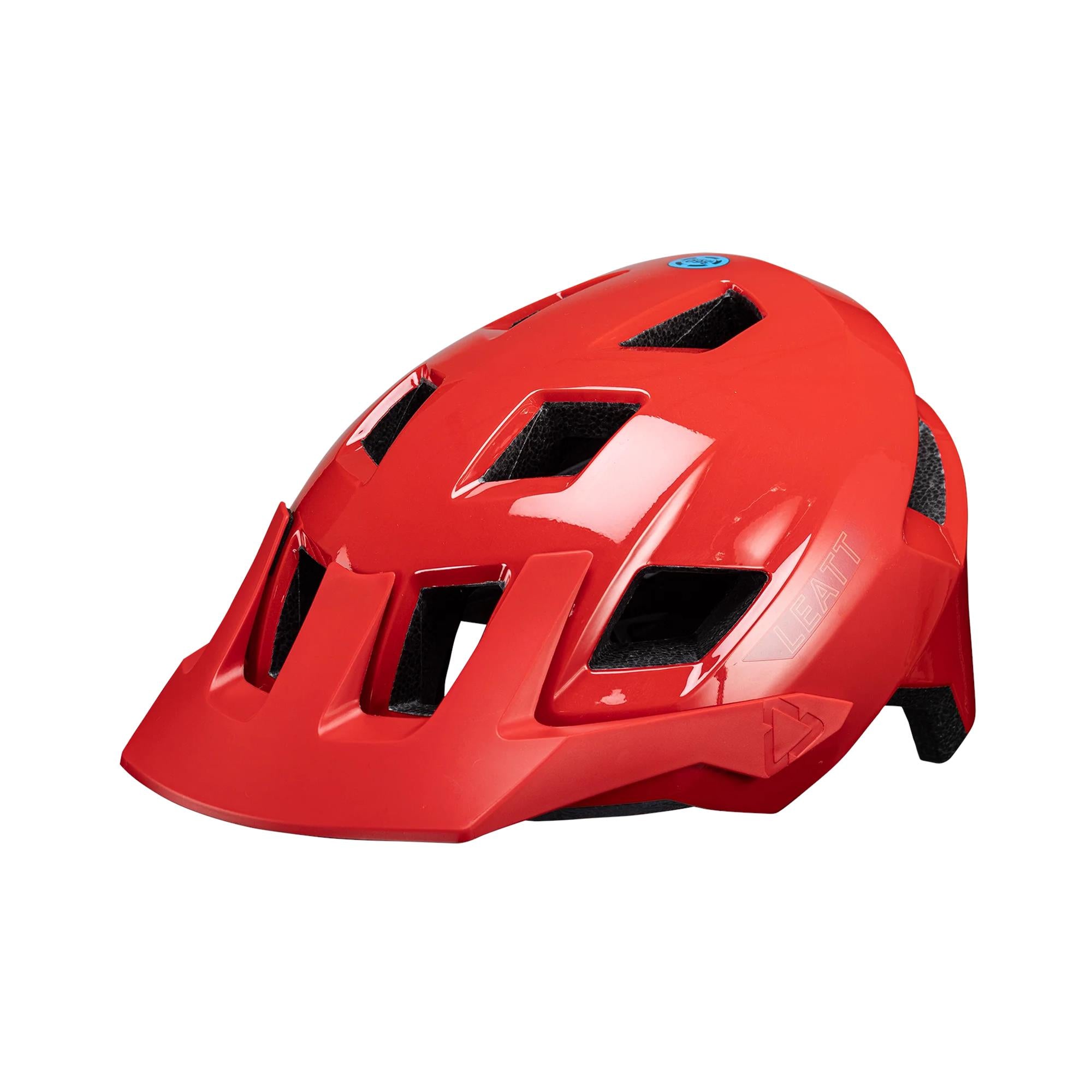 Leatt All Mtn 1.0 MTB  Helmet 2025: CYAN L 59-63CM