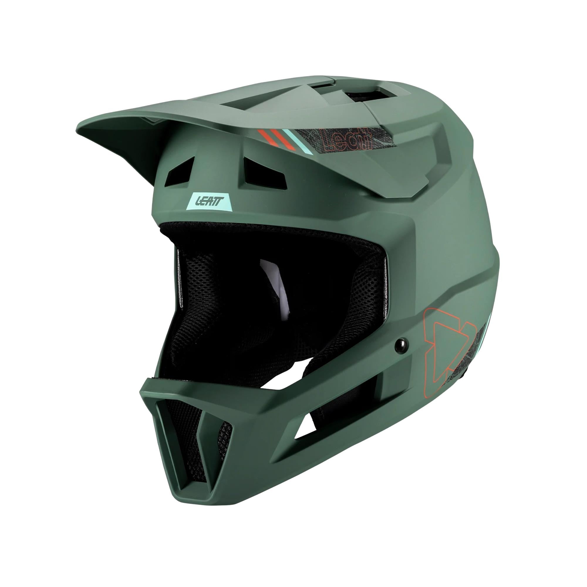 Leatt Gravity 1.0 MTB Helmet 2025: BLACK M 57-58CM