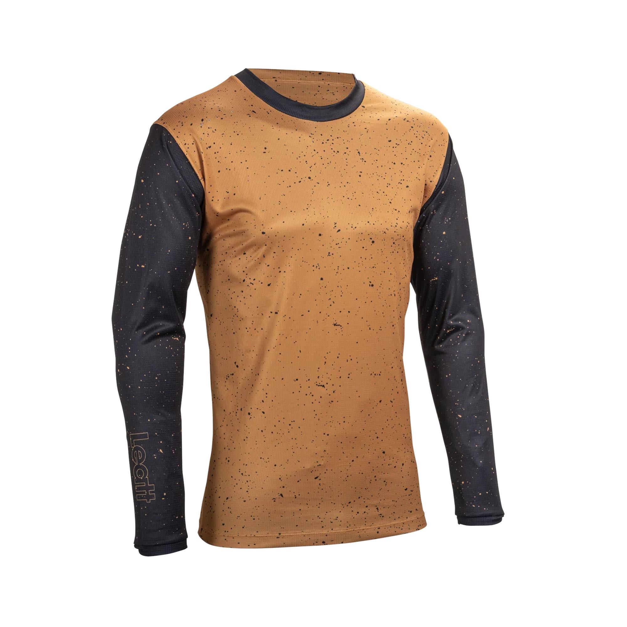Leatt Enduro 4.0 MTB Jersey 2025: CREAM XS