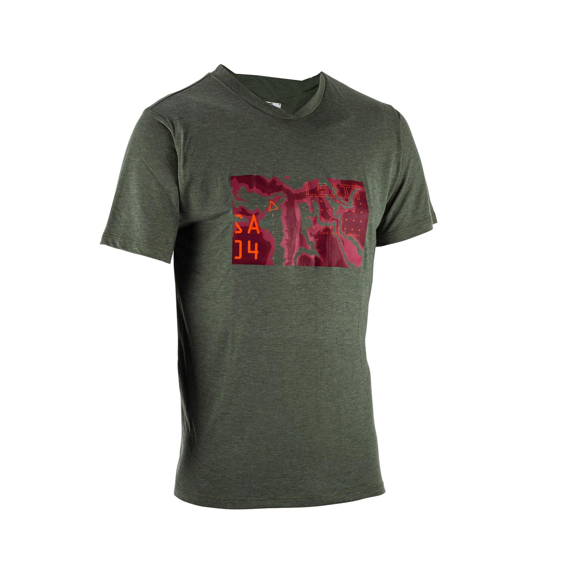 Leatt MTB Shirt AllMtn 2.0: PINE S