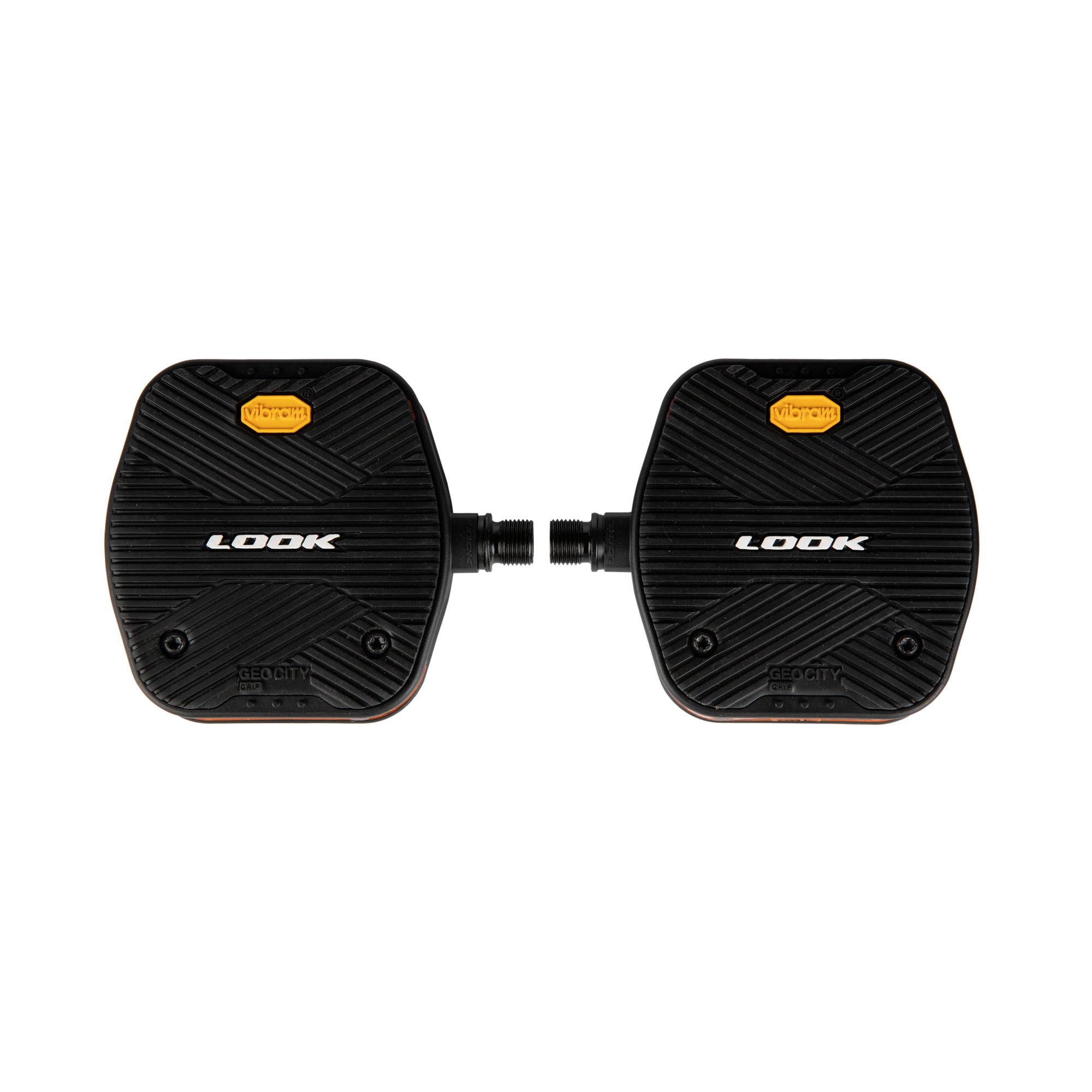 LOOK Geo City Grip Vision Flat Pedals | Power2Cycle BLACK