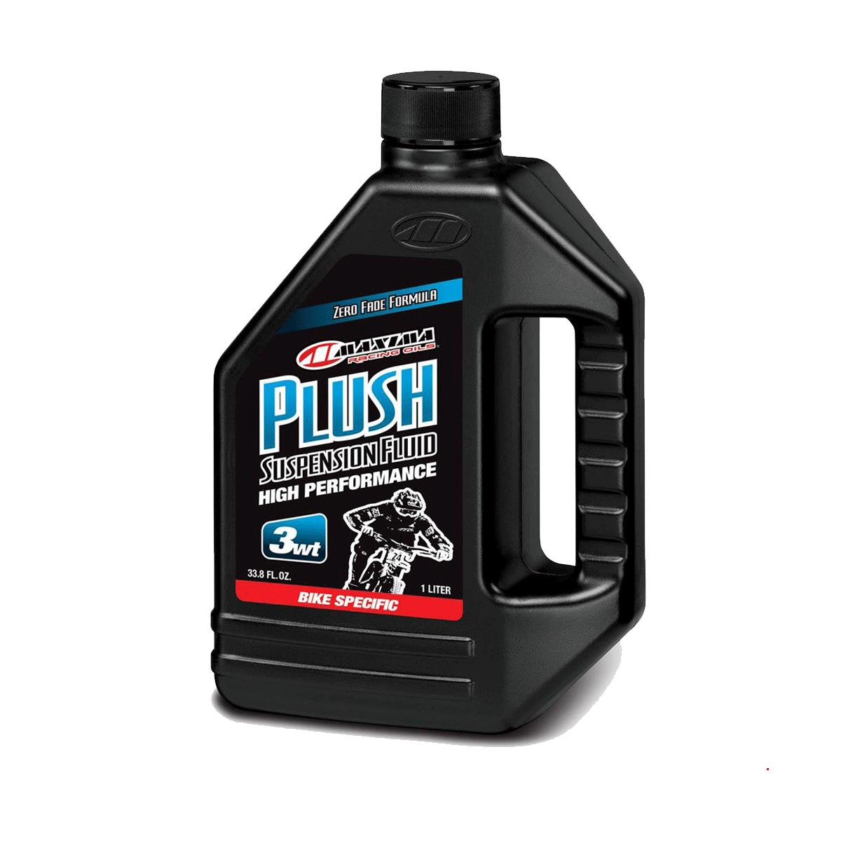 Maxima Suspension Oil PLUSH, 3WT 1 Litre Bottle  | Power2Cycle Rear Shock/Charger Damper | Power2Cycle  1L