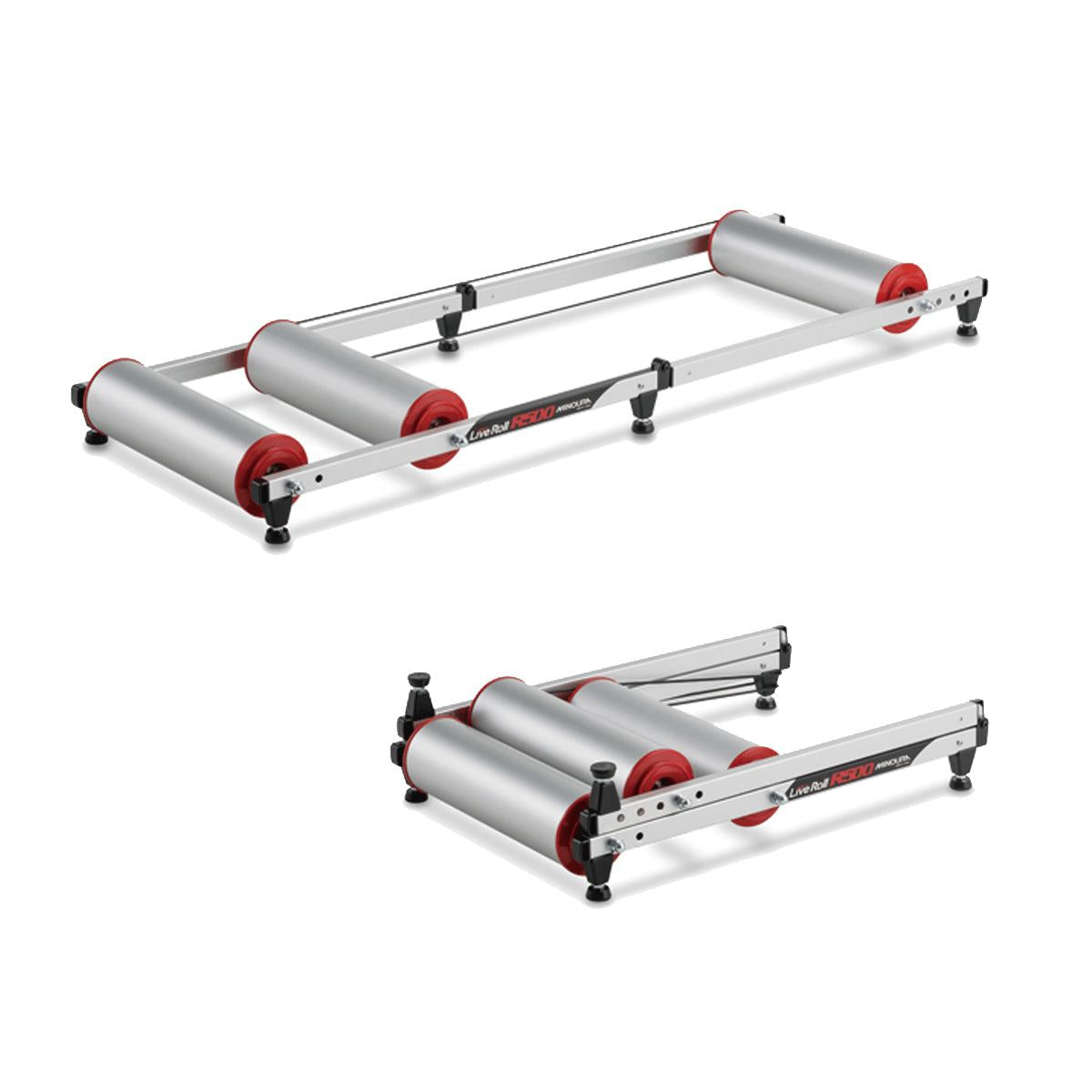 Minoura Live Roll R500 Rollers | Power2Cycle SILVER