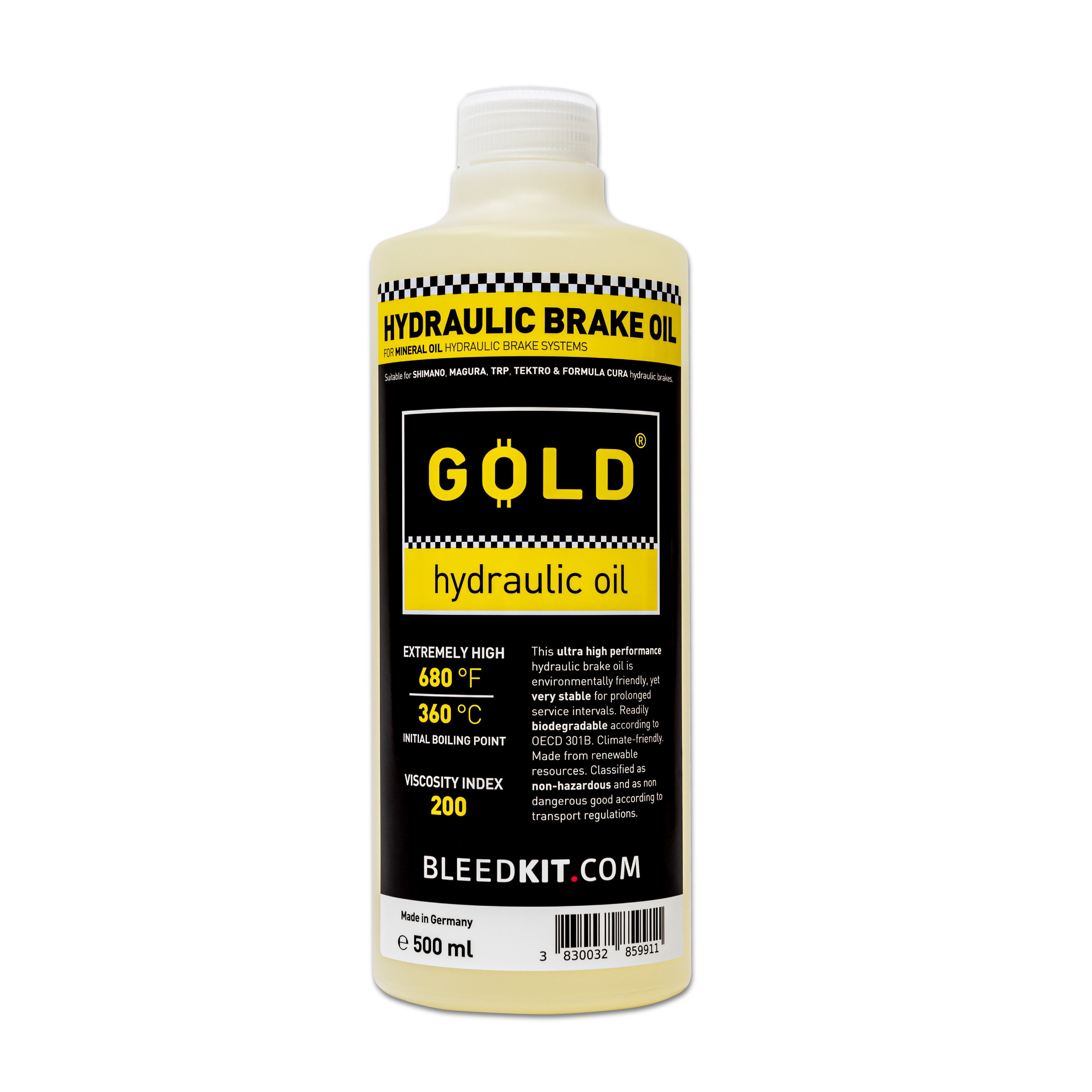 Bleedkit Fluid Gold Hydraulic Oil 500ml | Power2Cycle