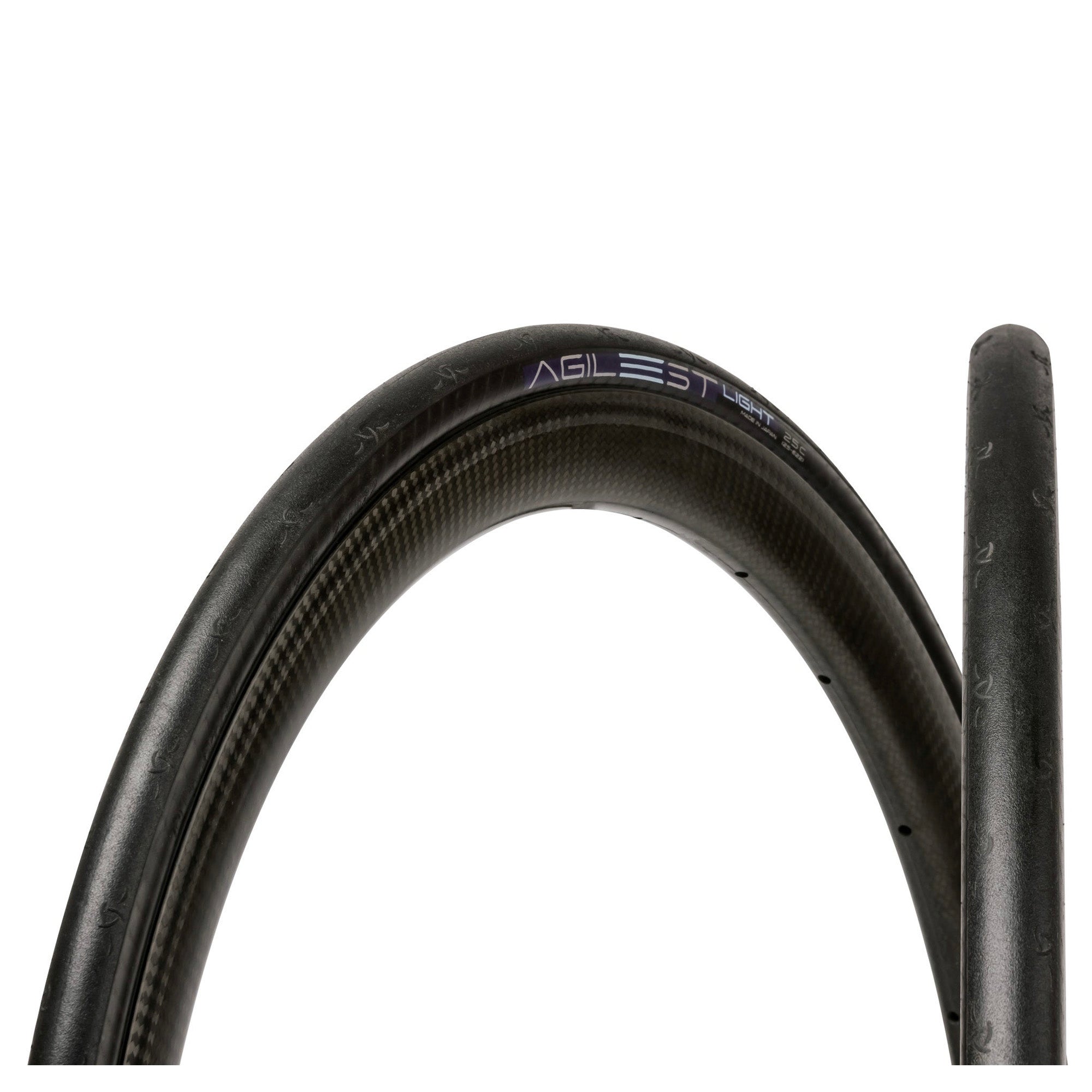 Panaracer Agilest Light Folding Road Tyre | Power2Cycle BLACK/BLACK