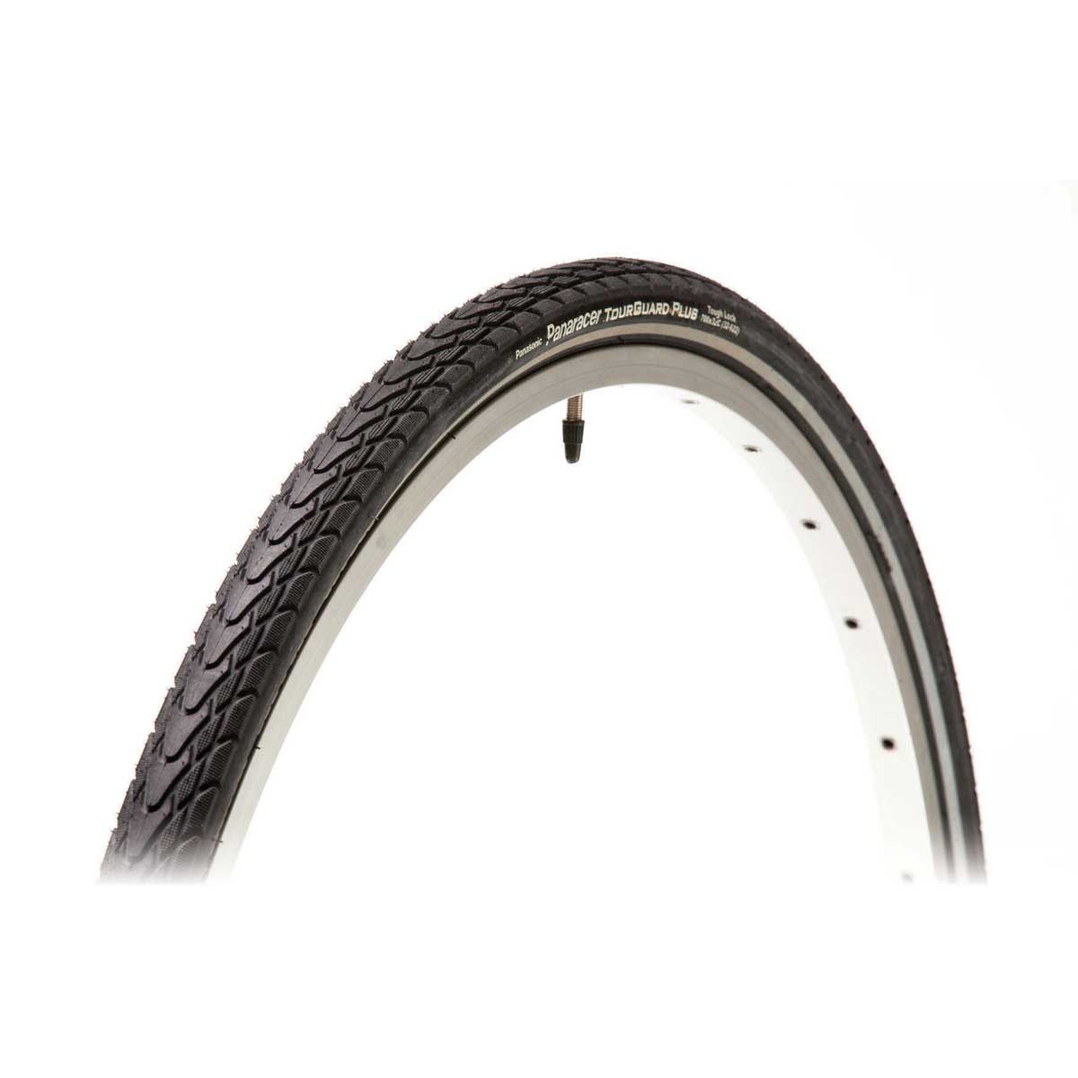 Panaracer Tour Guard Plus Wire Bead Tyre | Power2Cycle BLACK/BLACK