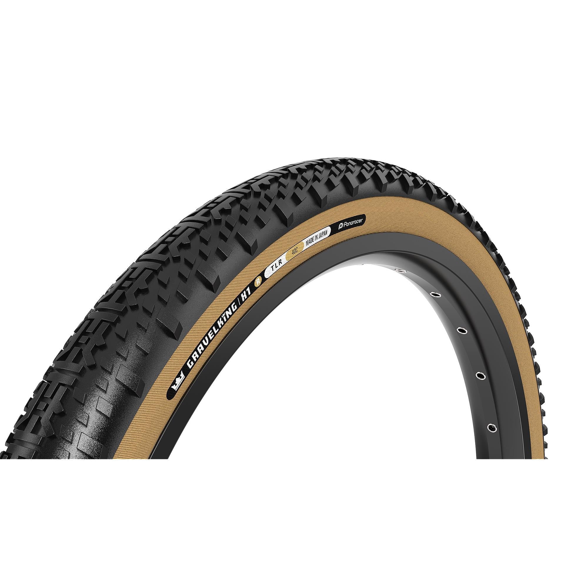 Panaracer TLR GravelKing X1 R | Power2CycleLine TLR Gravel Tyre | Power2Cycle BLACK/AMBER